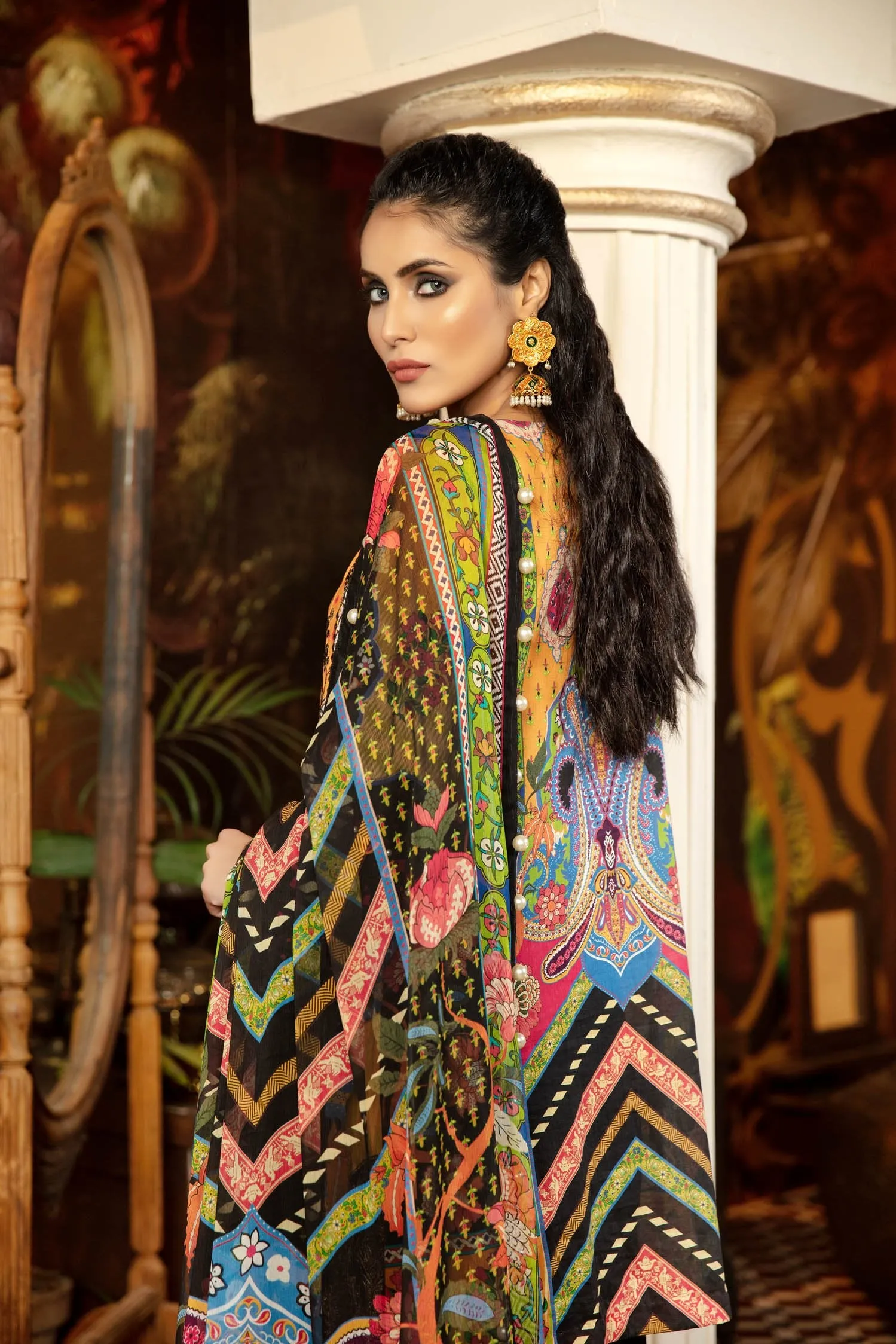 Adan's Libas Exclusive Lawn Collection 2021 – Sun Glow