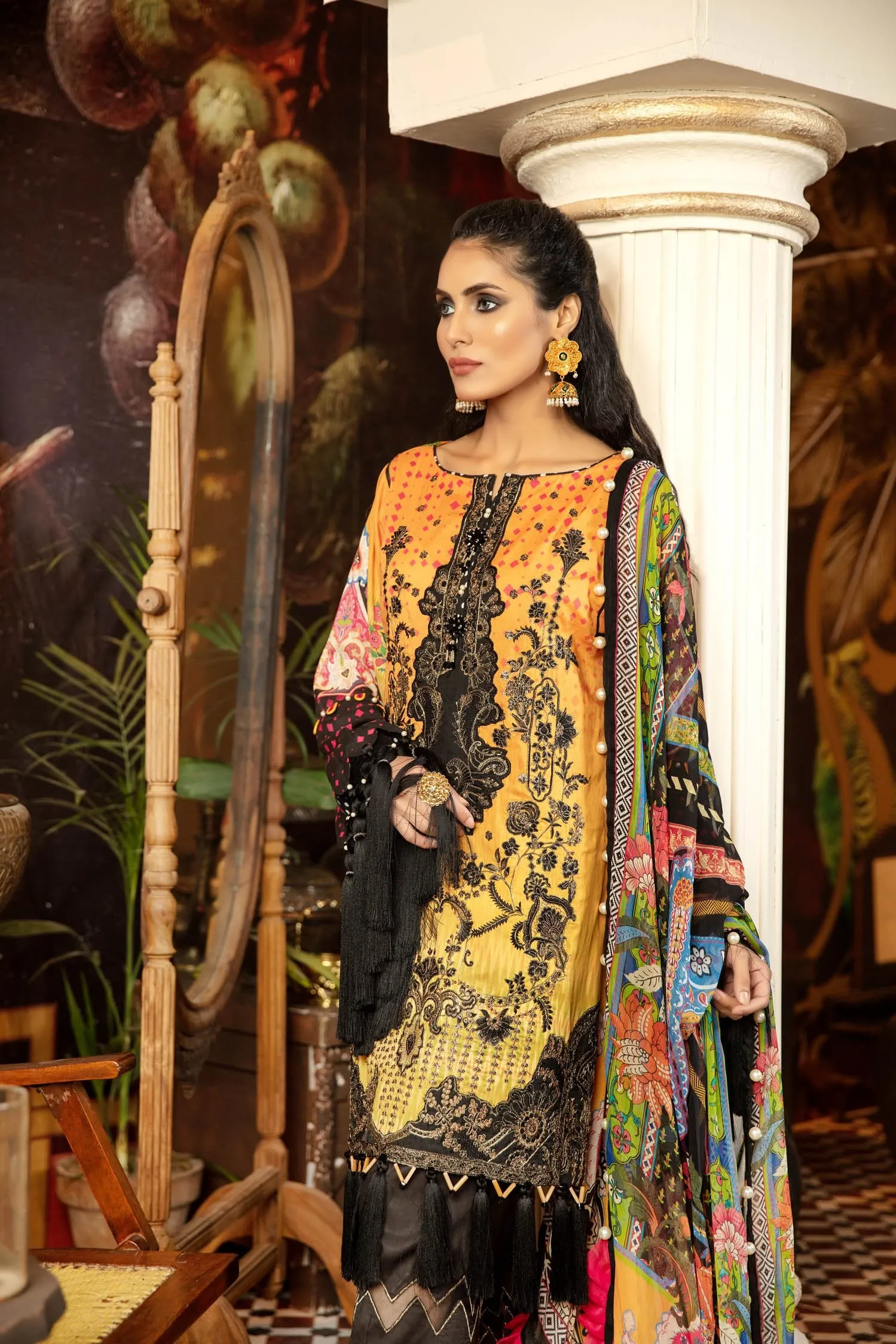 Adan's Libas Exclusive Lawn Collection 2021 – Sun Glow