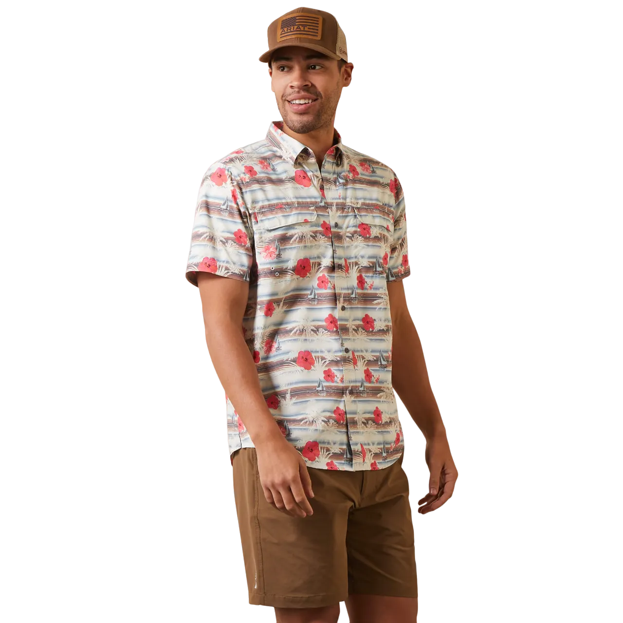 Ariat Men's Blue Haven Outbound Fitted Shirt