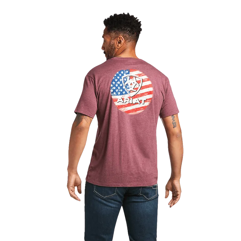 Ariat Men's US Flag Circle T-Shirt
