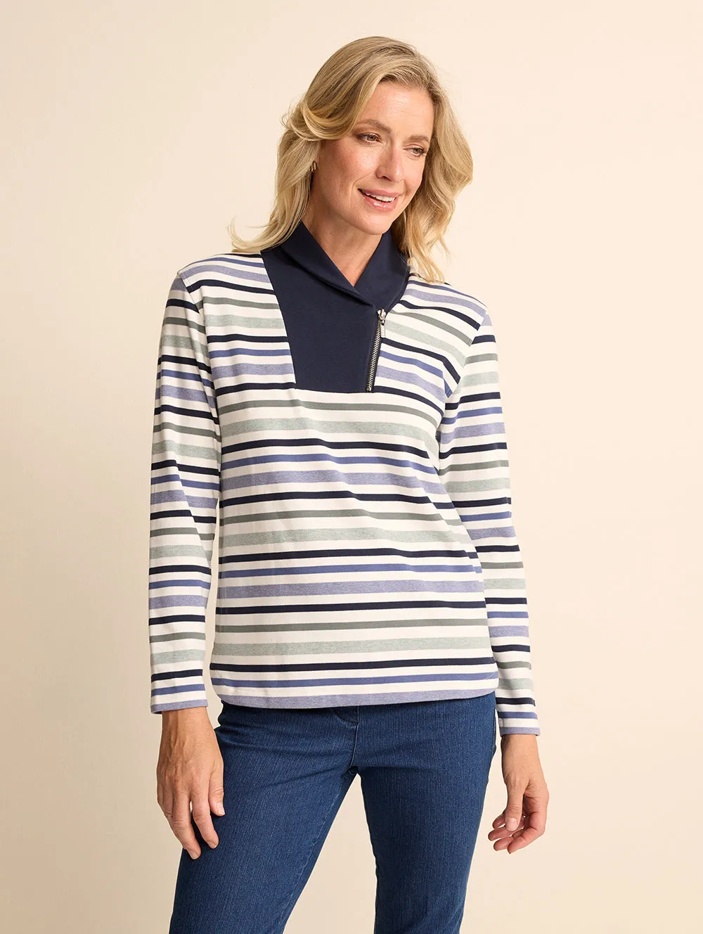 Aubery Half Zip Top