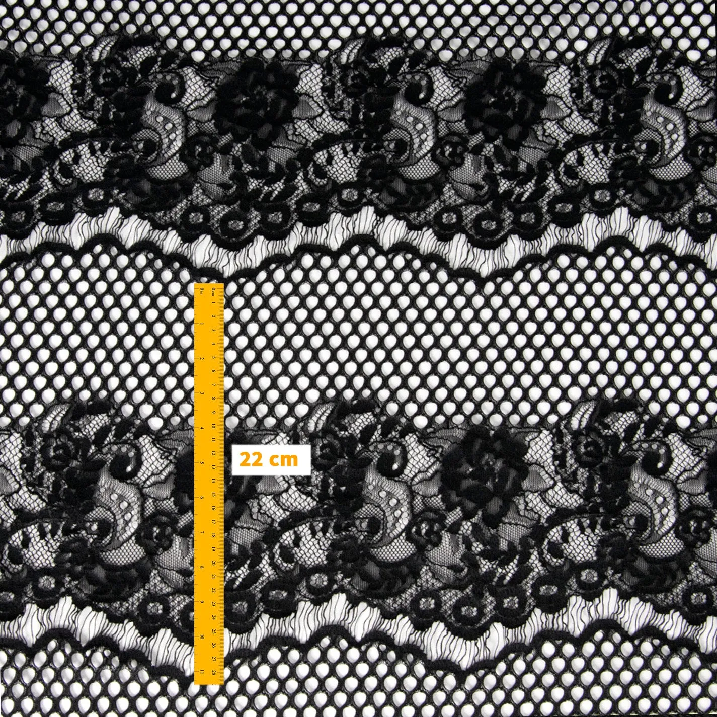 Black Floral Lace 2434