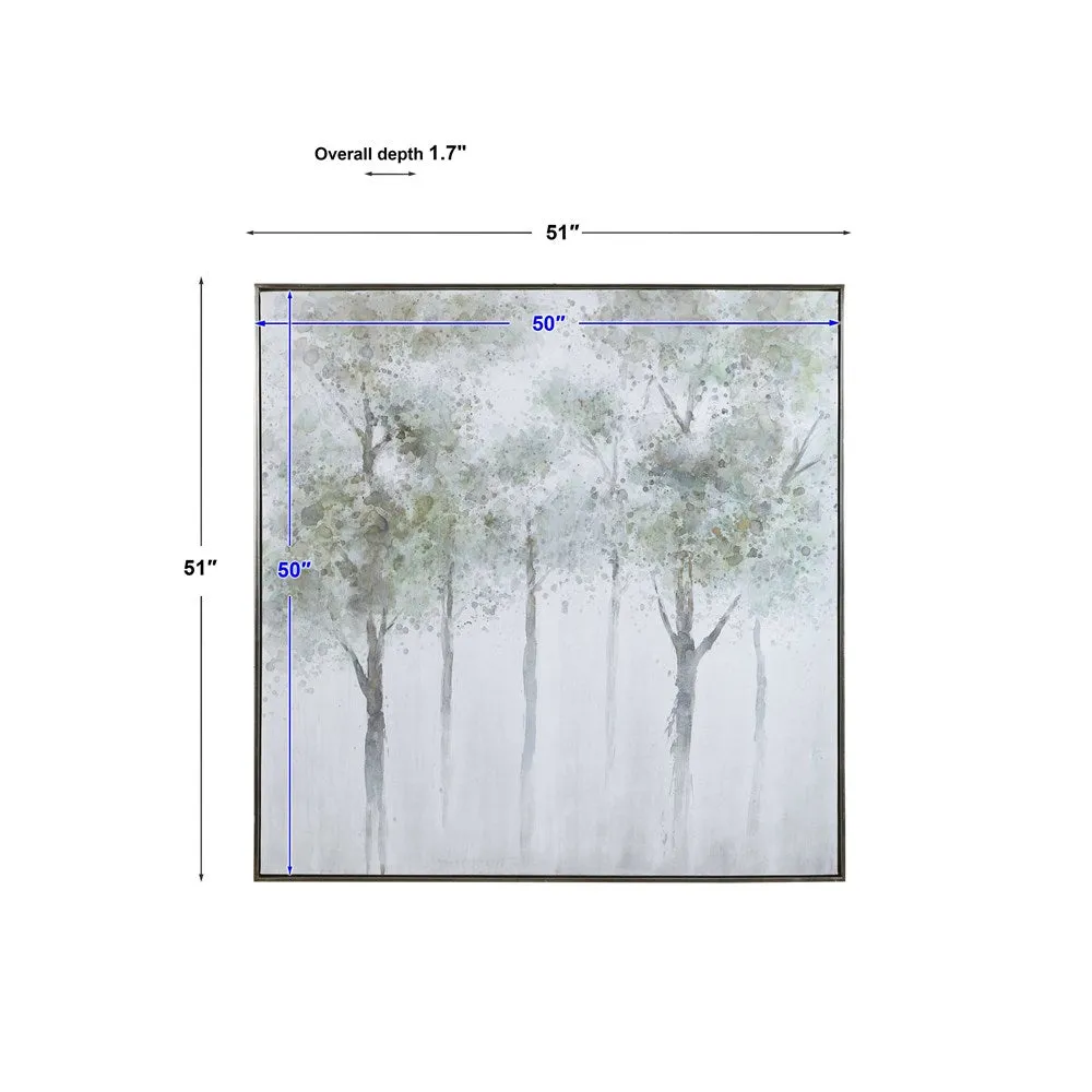 CALM FOREST HAND PAINTED CANVAS