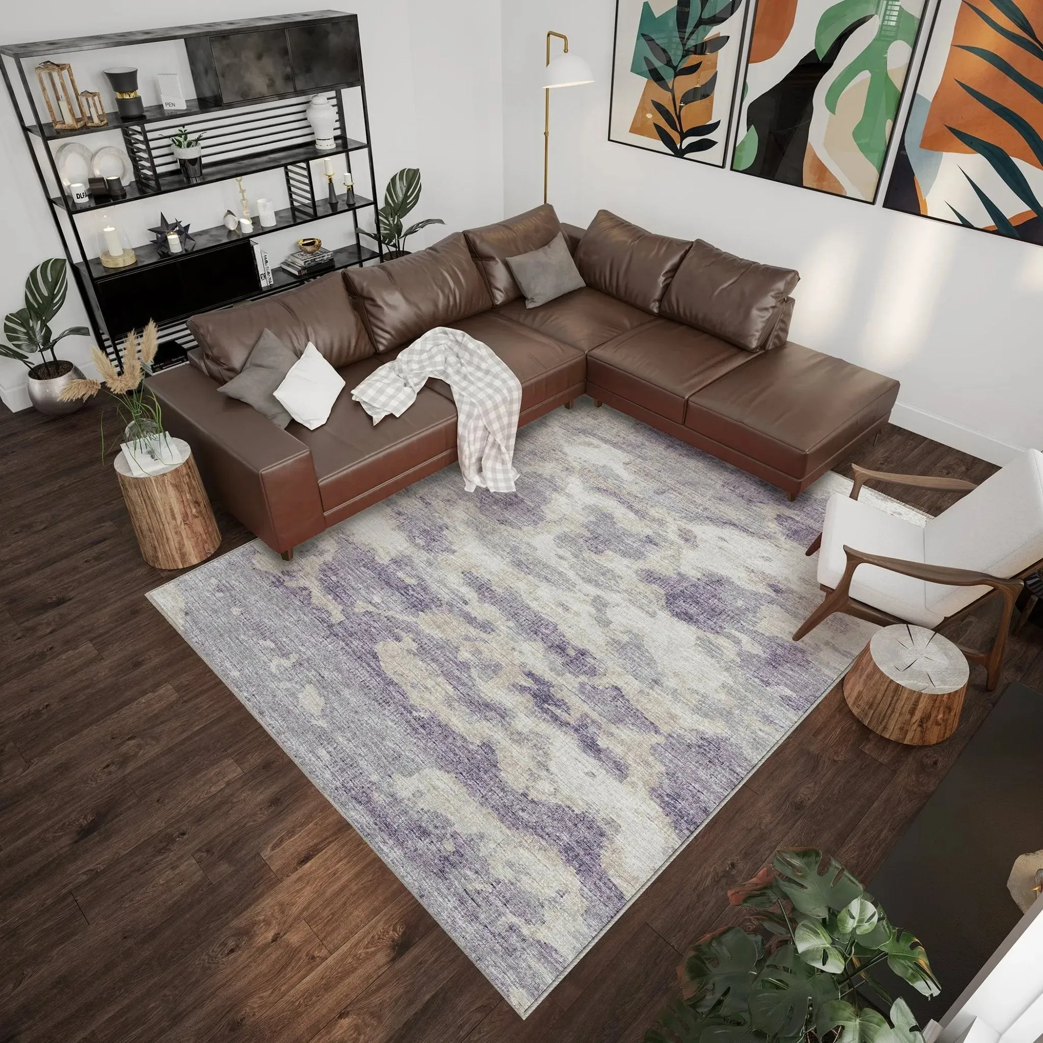 Camberly CM6 Lavender Rug
