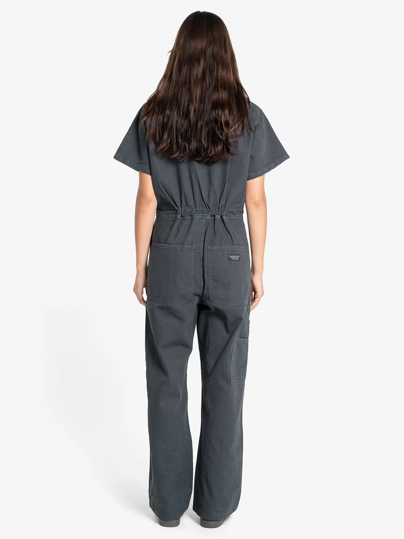 Carpenter Short Sleeve Coverall - Dark Charcoal