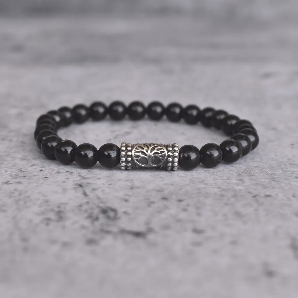 Celtic Symbolism - Black Onyx Bracelet