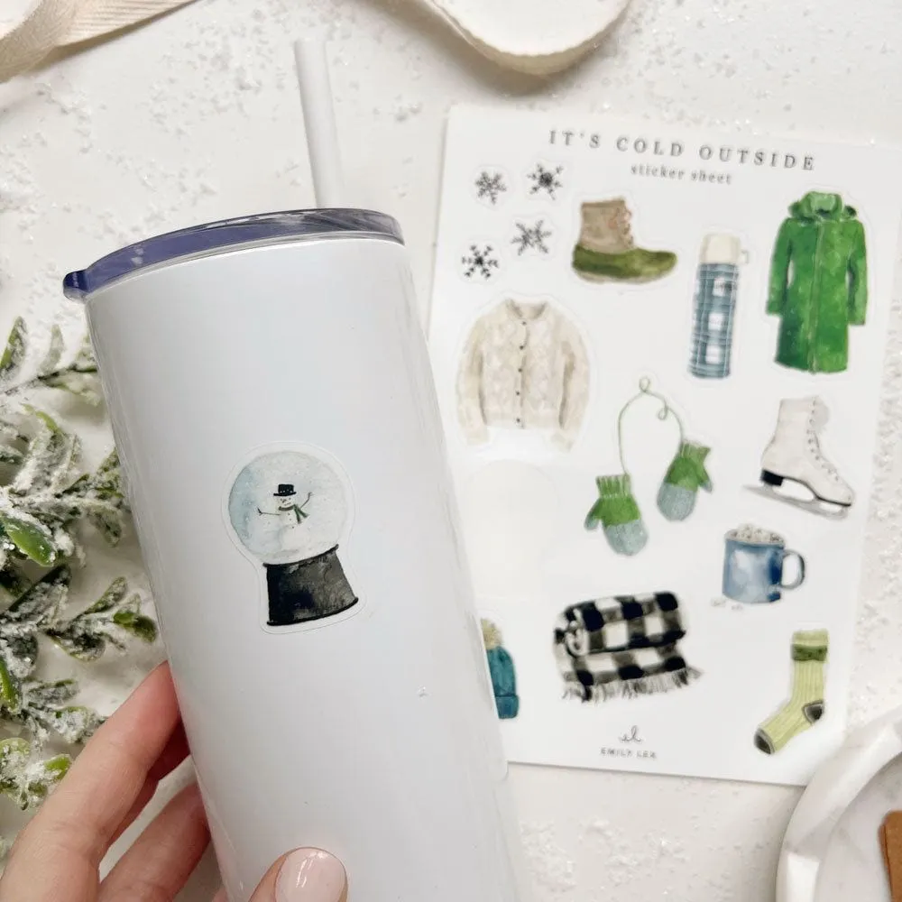 christmas sticker sheets