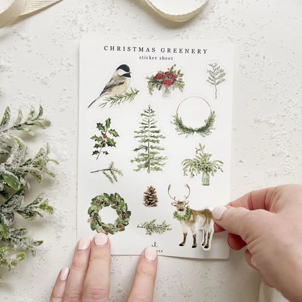 christmas sticker sheets