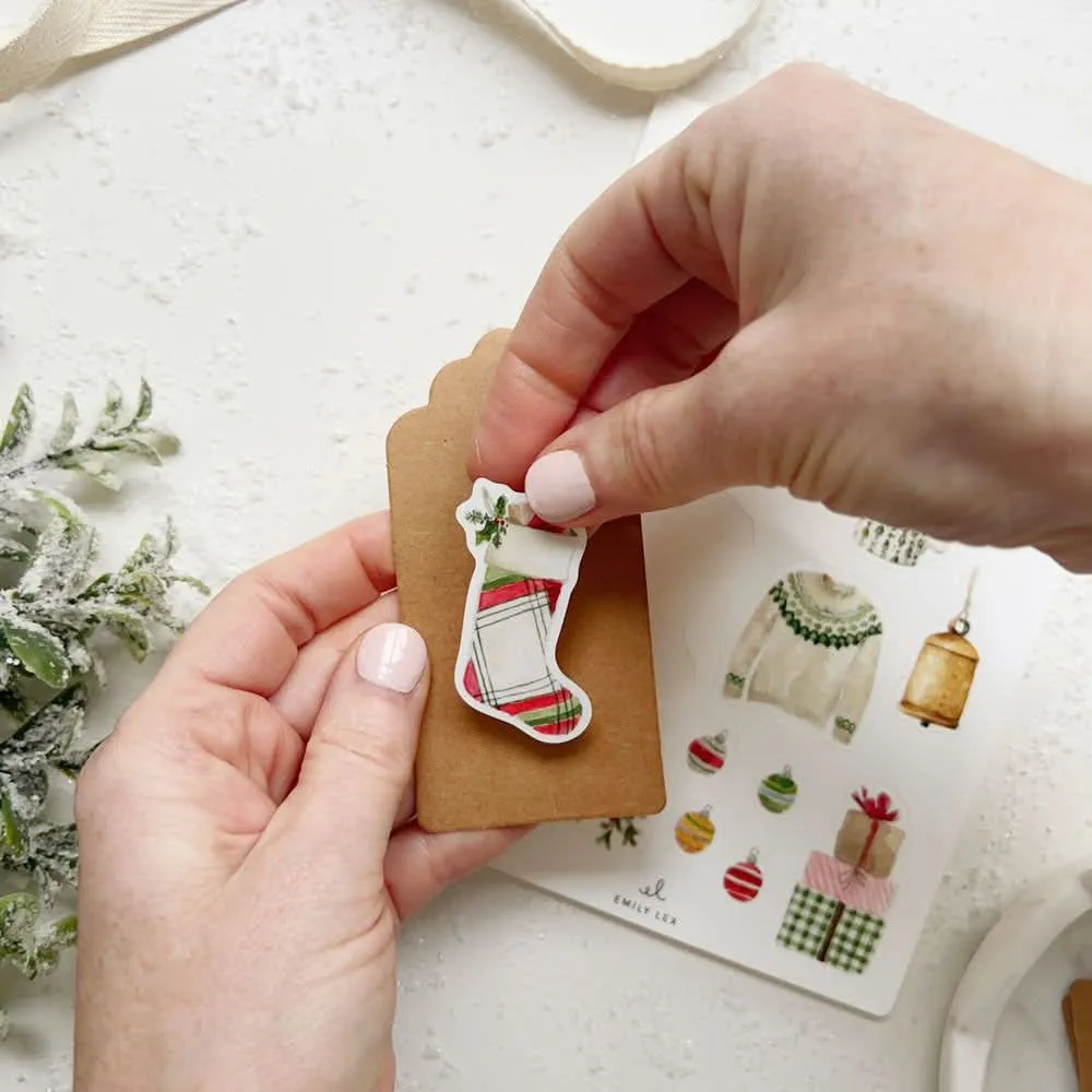 christmas sticker sheets