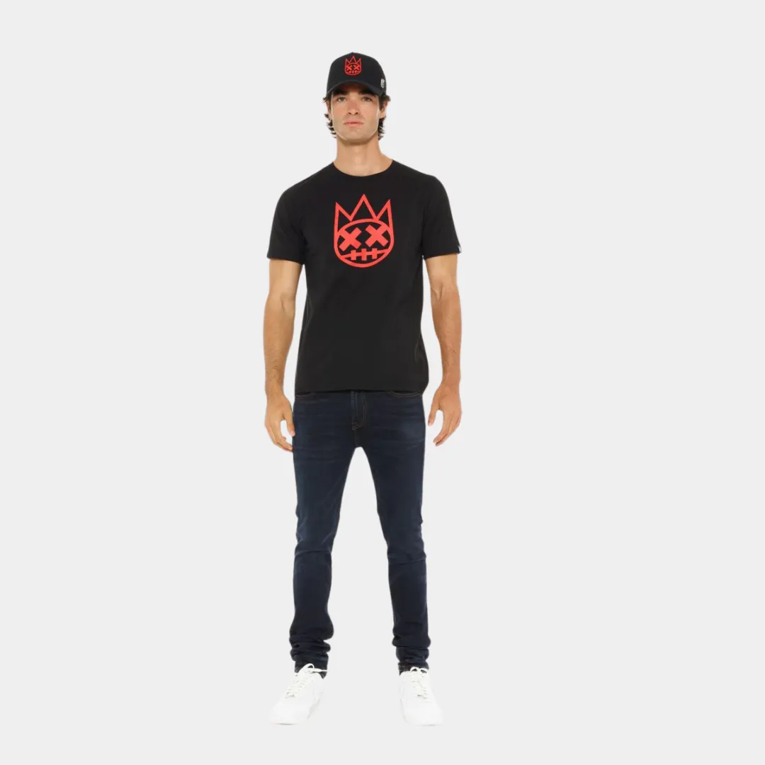 COI Logo Mens Short Sleeve Shirt (Black/Red)