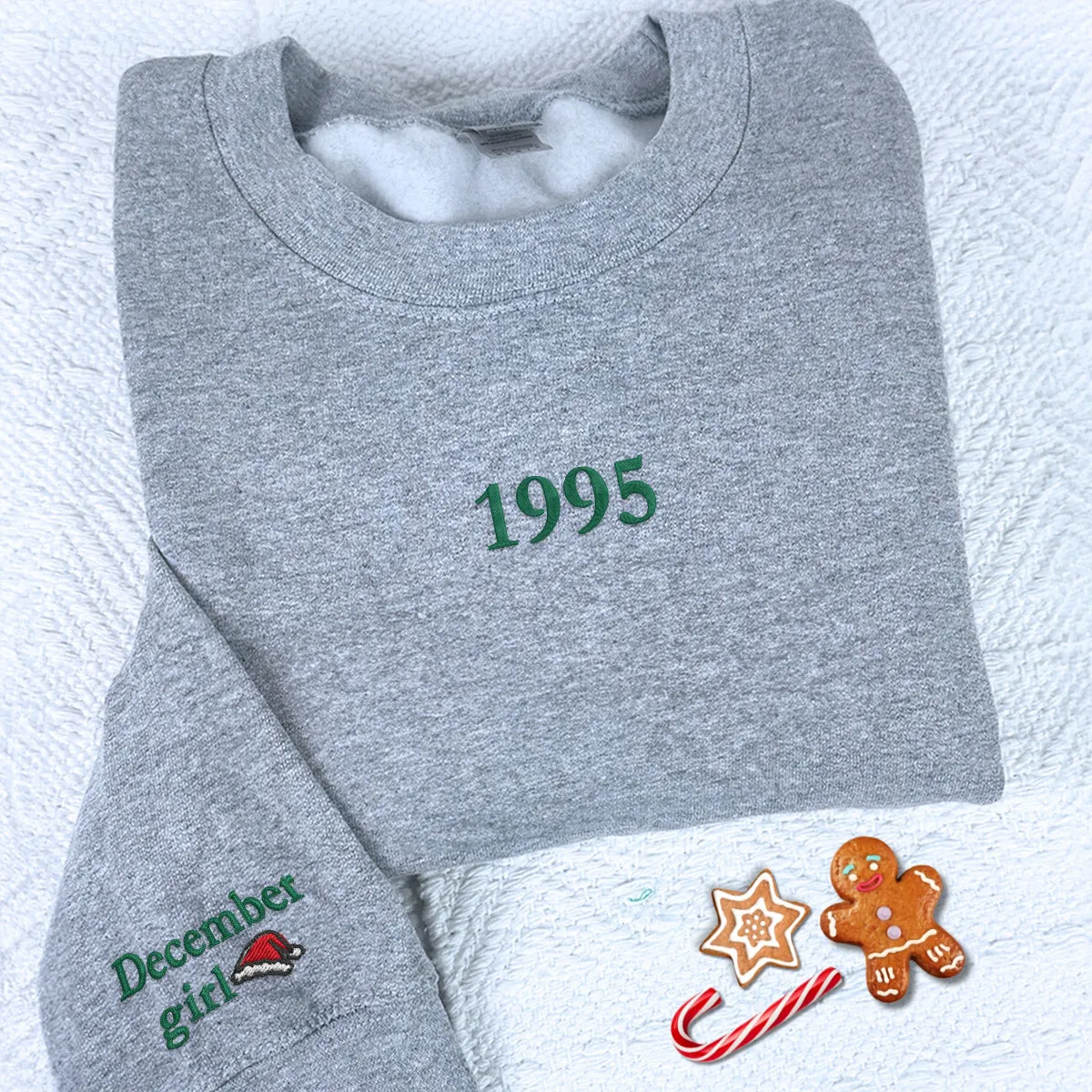 Custom Embroidered Year Sweatshirt