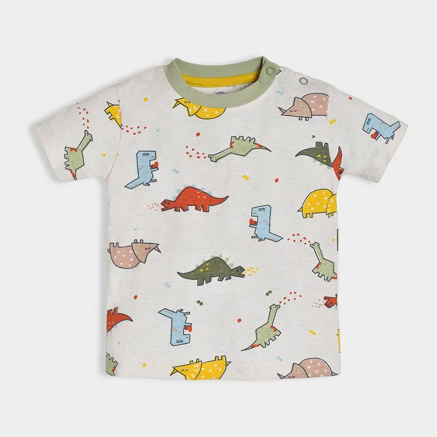 Dinomite Raptor Multicolor T-Shirt Pack of 3