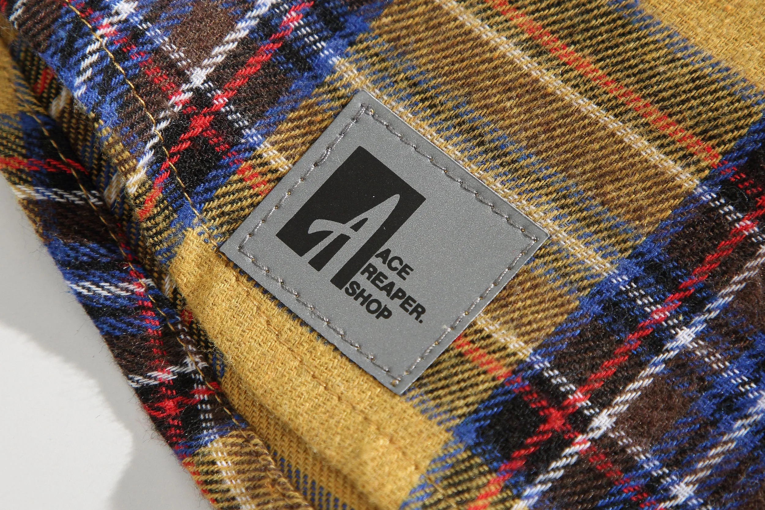 Faire Echo Street Style Yellow Plaid Shirt
