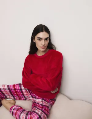 Fleece Lounge Sweatshirt