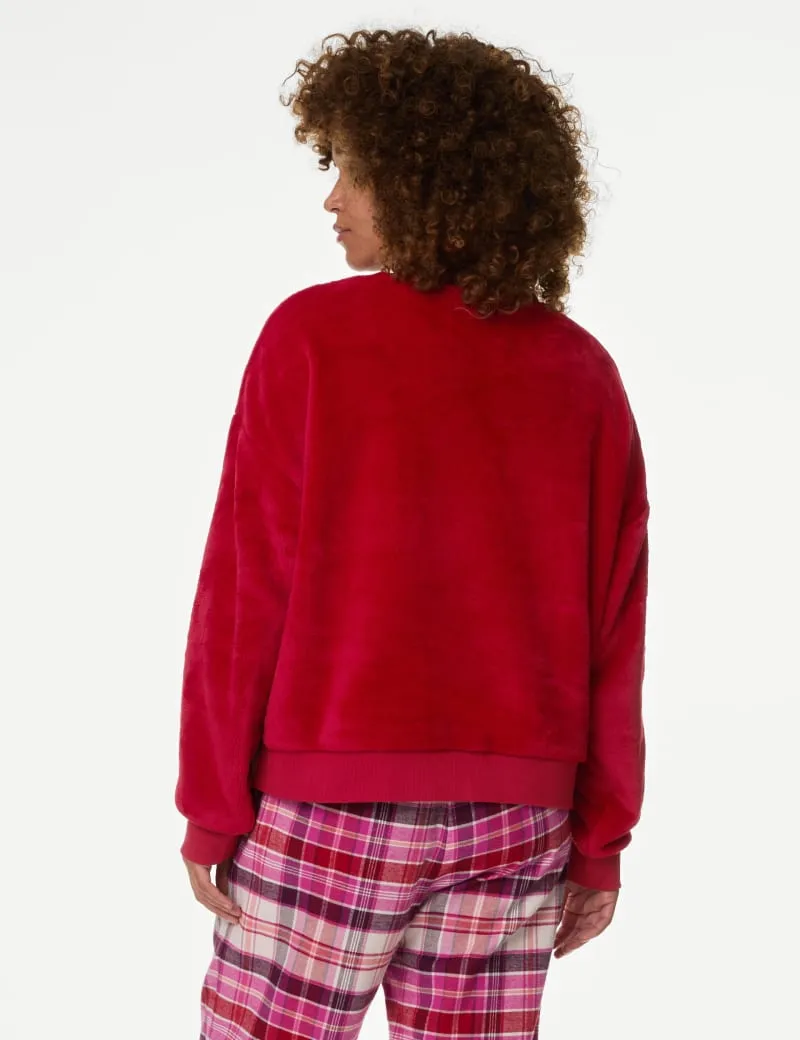 Fleece Lounge Sweatshirt