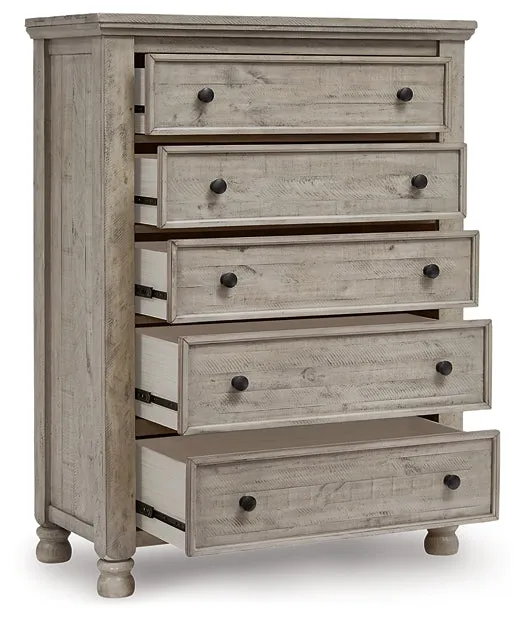 Harrastone Five Drawer Chest