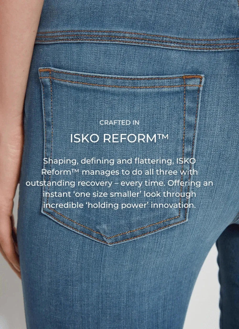 'Holding Power' Premium Denim Relaxed Straight