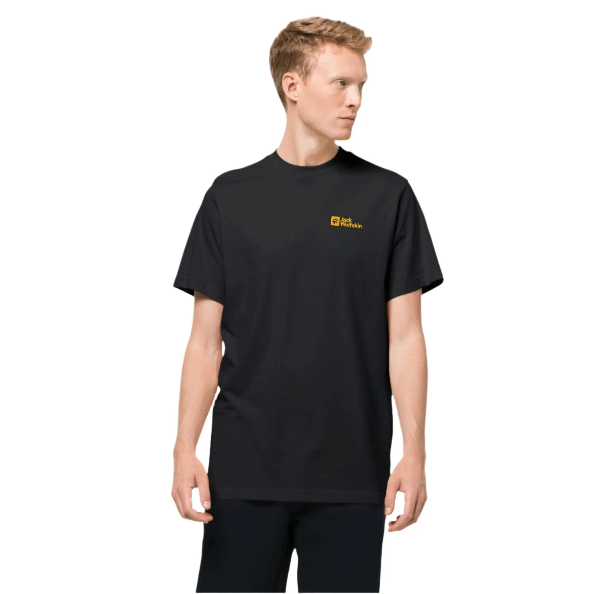 Jack Wolfskin Essential Men's Tee - Black