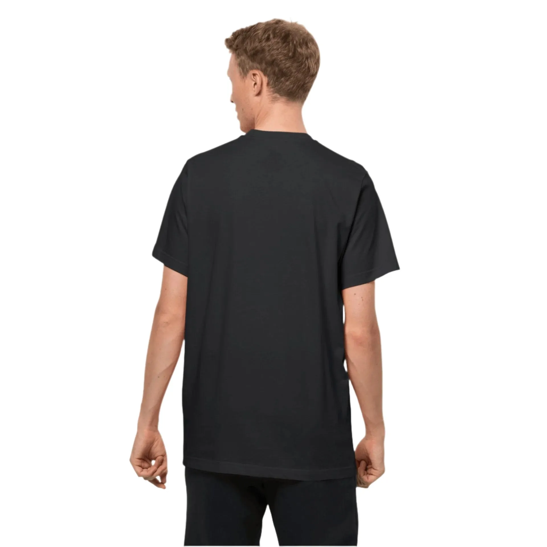 Jack Wolfskin Essential Men's Tee - Black
