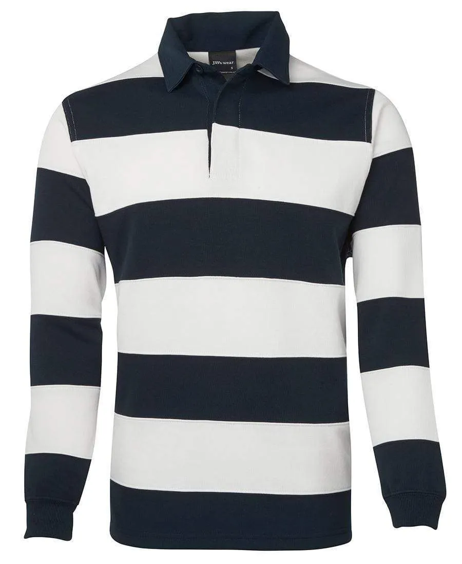 JB'S Striped Rugby Polo Shirt 3SR