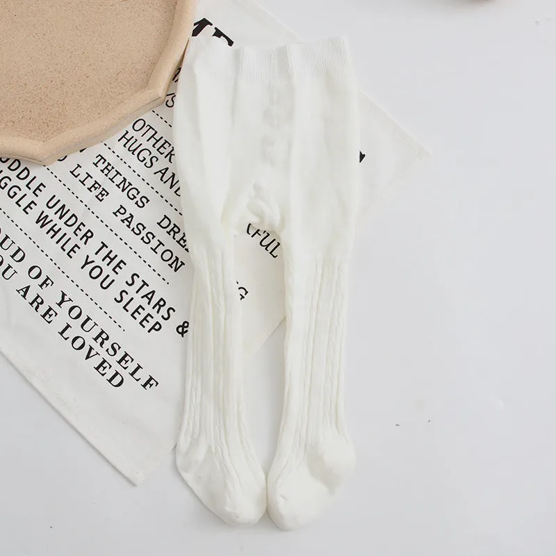 Knitted Cotton Baby and Toddler Leggings