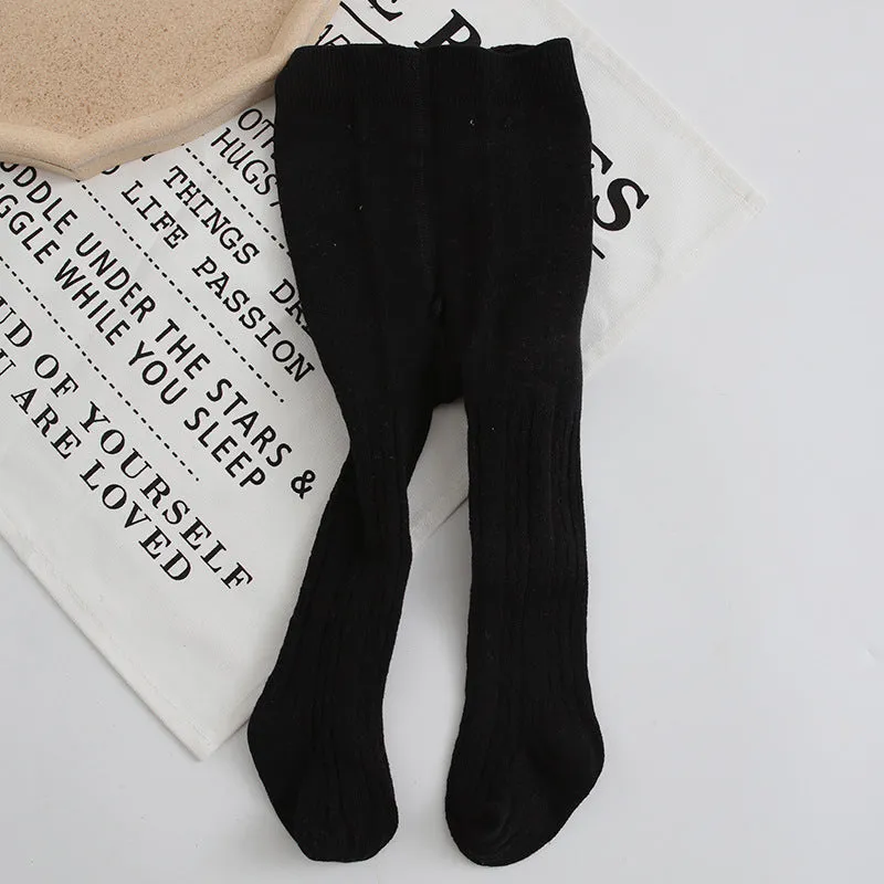 Knitted Cotton Baby and Toddler Leggings