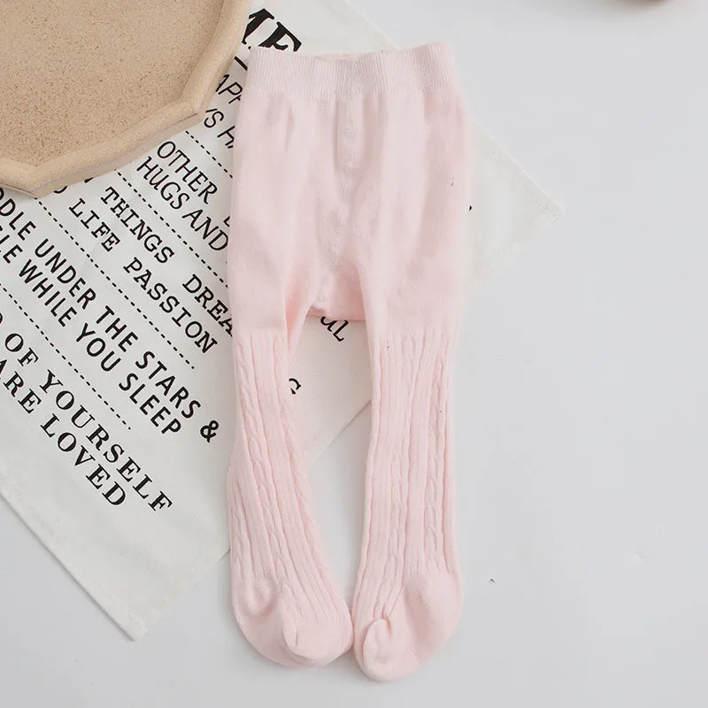 Knitted Cotton Baby and Toddler Leggings