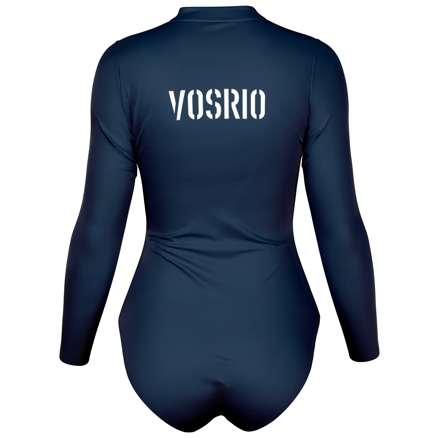 Leros Diving Academy 1991 Women's Navy Long Sleeve Body Suit