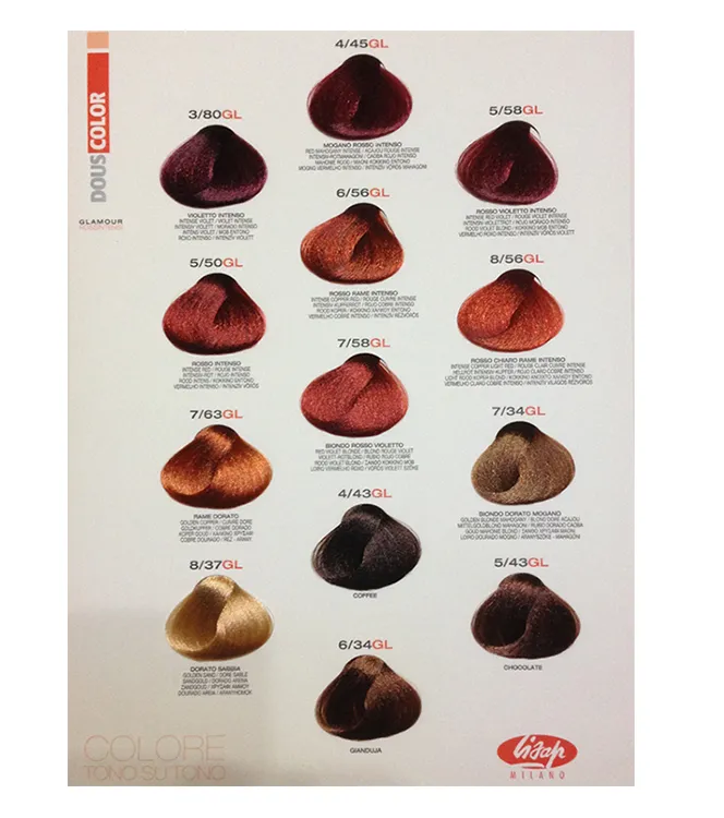 Lisap DousColor Glamour Intense Reds 5/50