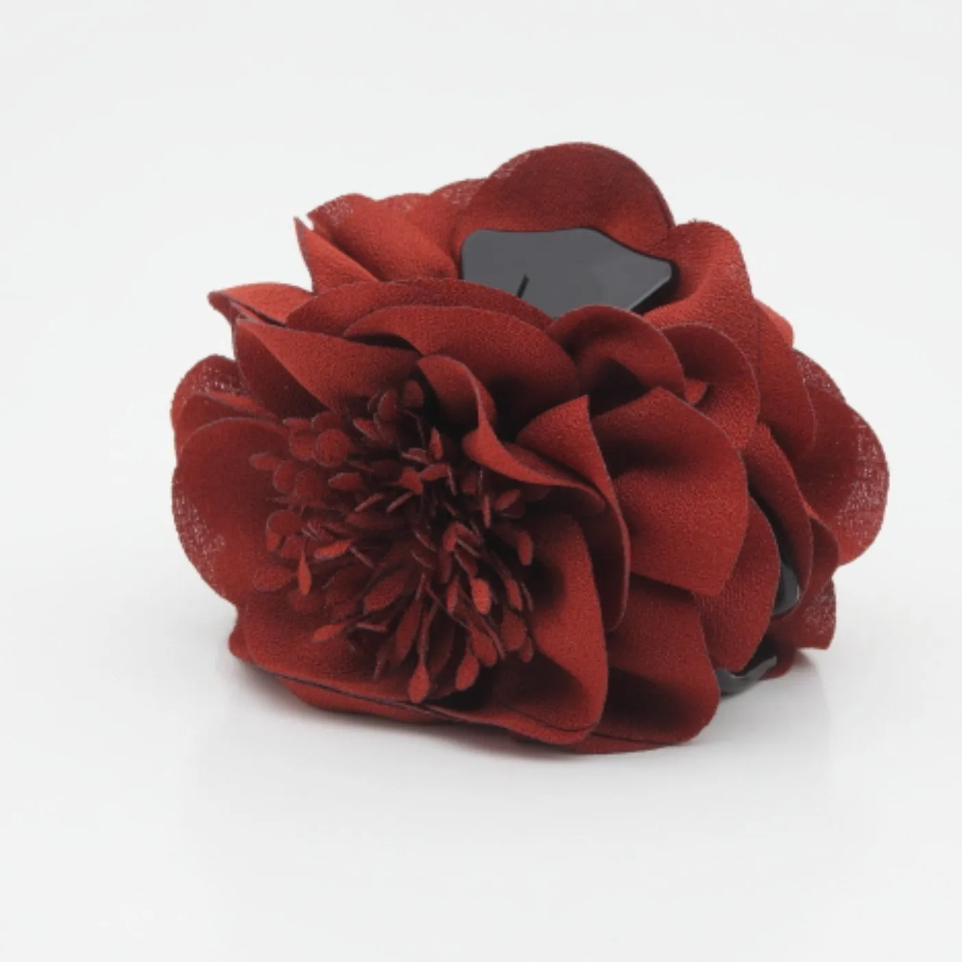 Long stamen pistil Flower Hair Jaw Claw Clip