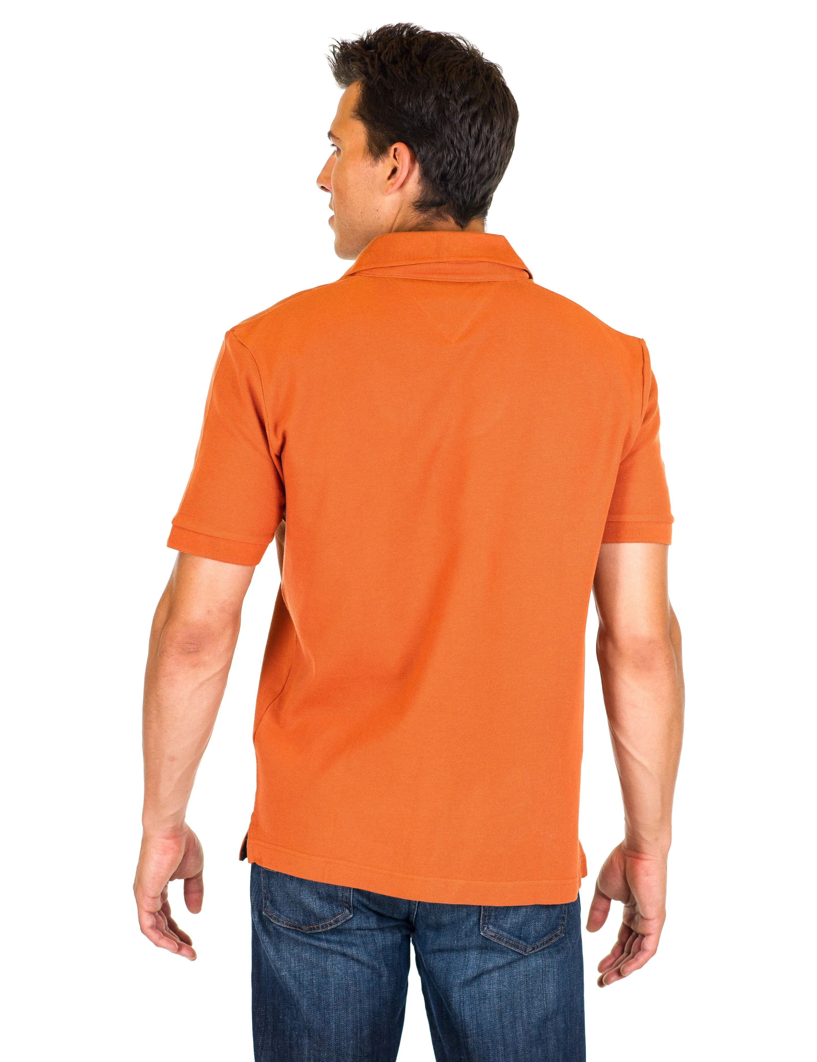 Mens 100% Cotton Pique Polo - Regular Fit