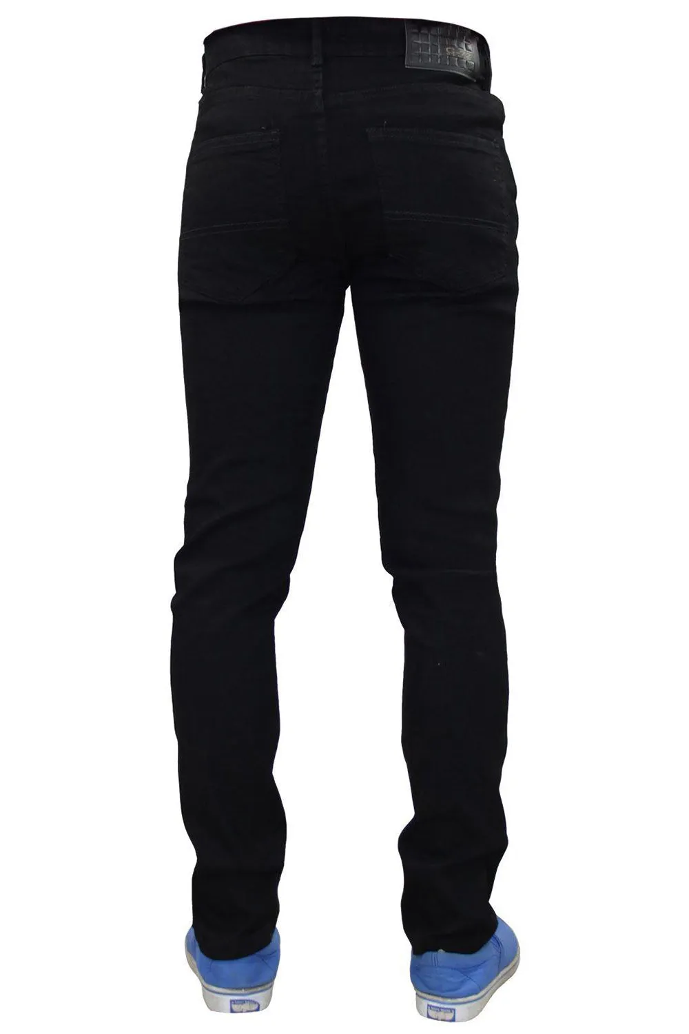 Mens Black Skinny Jeans - TF021
