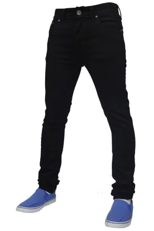 Mens Black Skinny Jeans - TF021