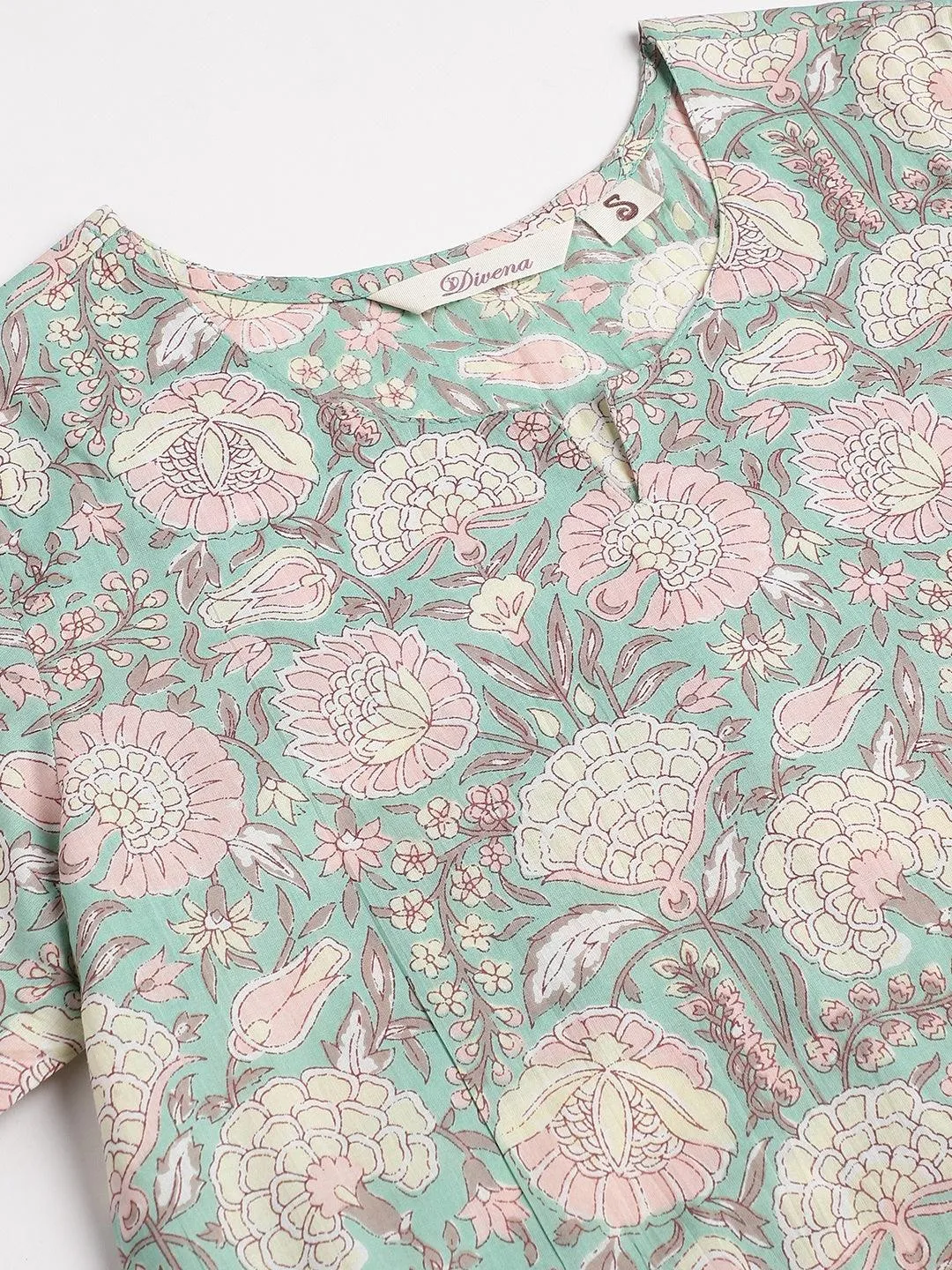 Mint Green Printed Loungewear/Nightwear