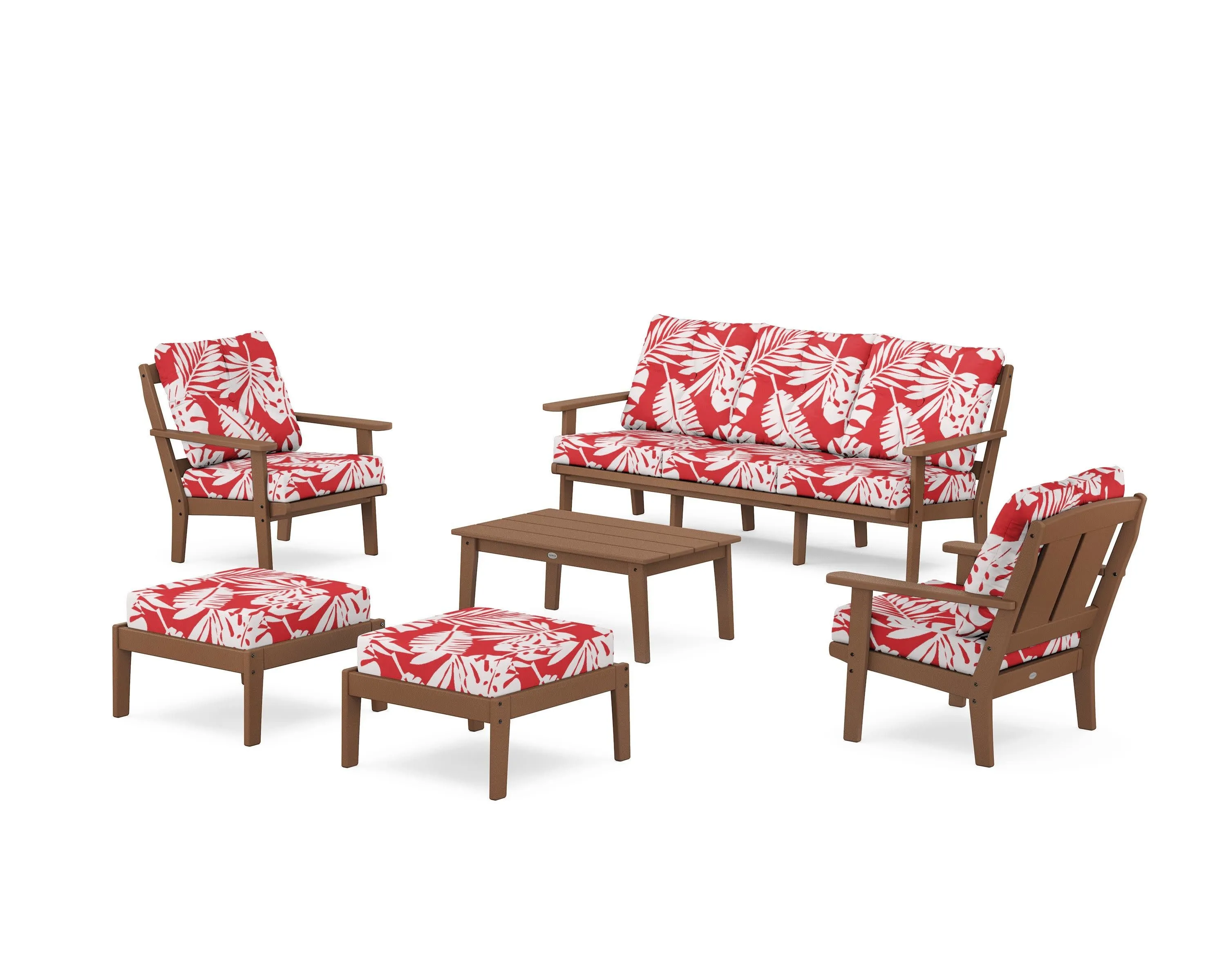 Mission 6-Piece Lounge Sofa Set