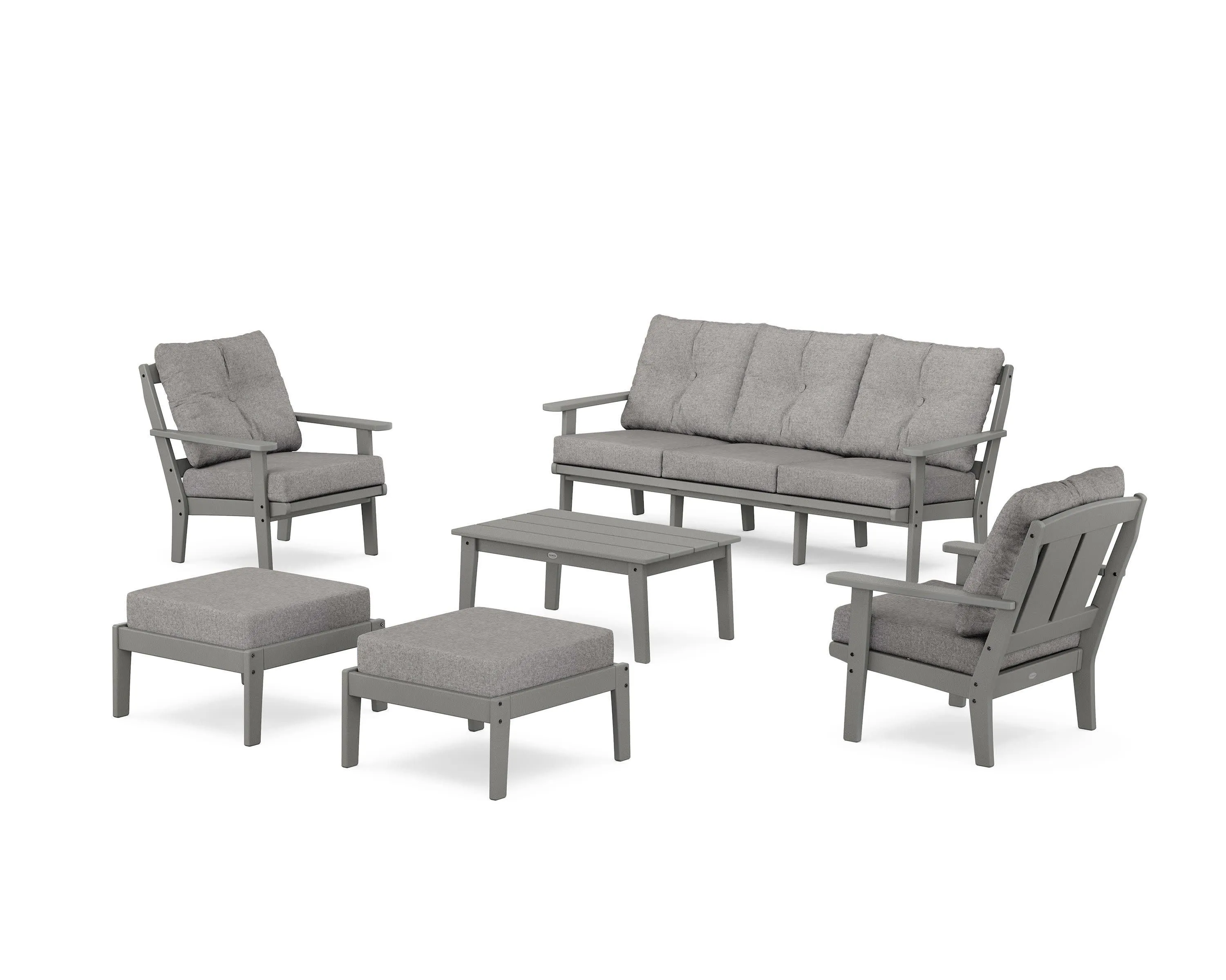 Mission 6-Piece Lounge Sofa Set