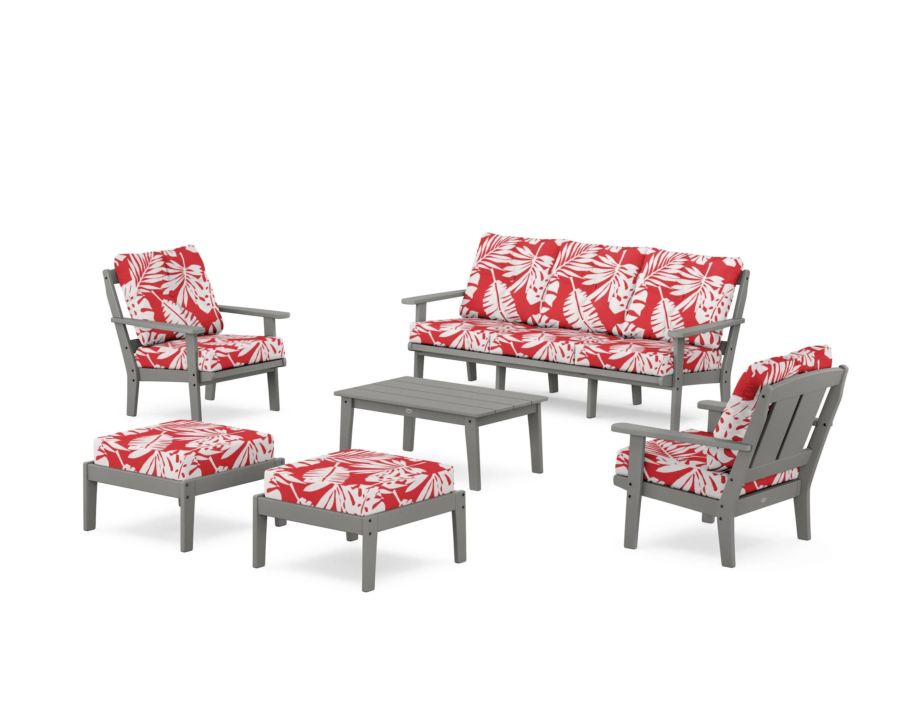 Mission 6-Piece Lounge Sofa Set