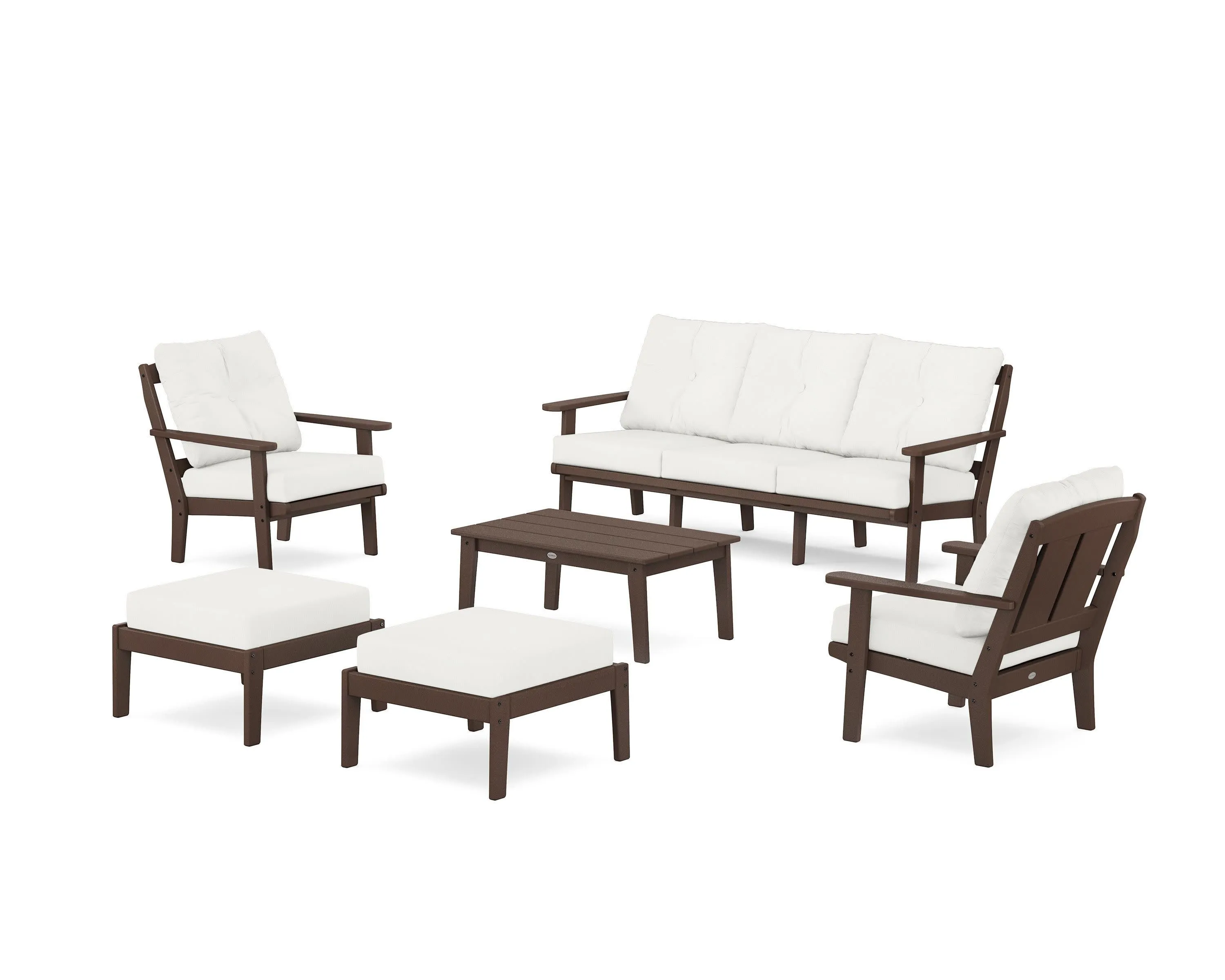 Mission 6-Piece Lounge Sofa Set