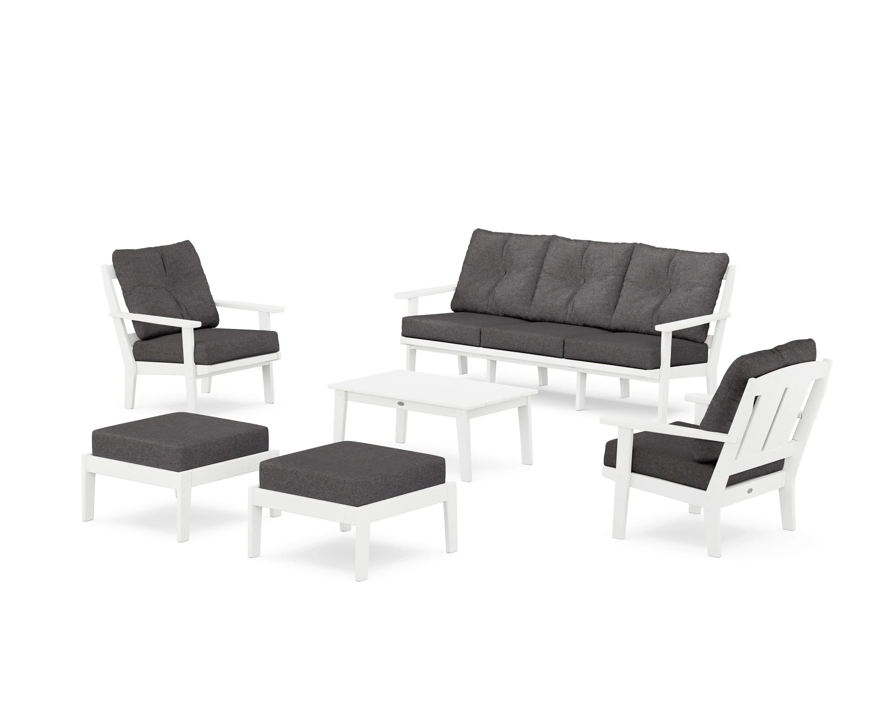 Mission 6-Piece Lounge Sofa Set