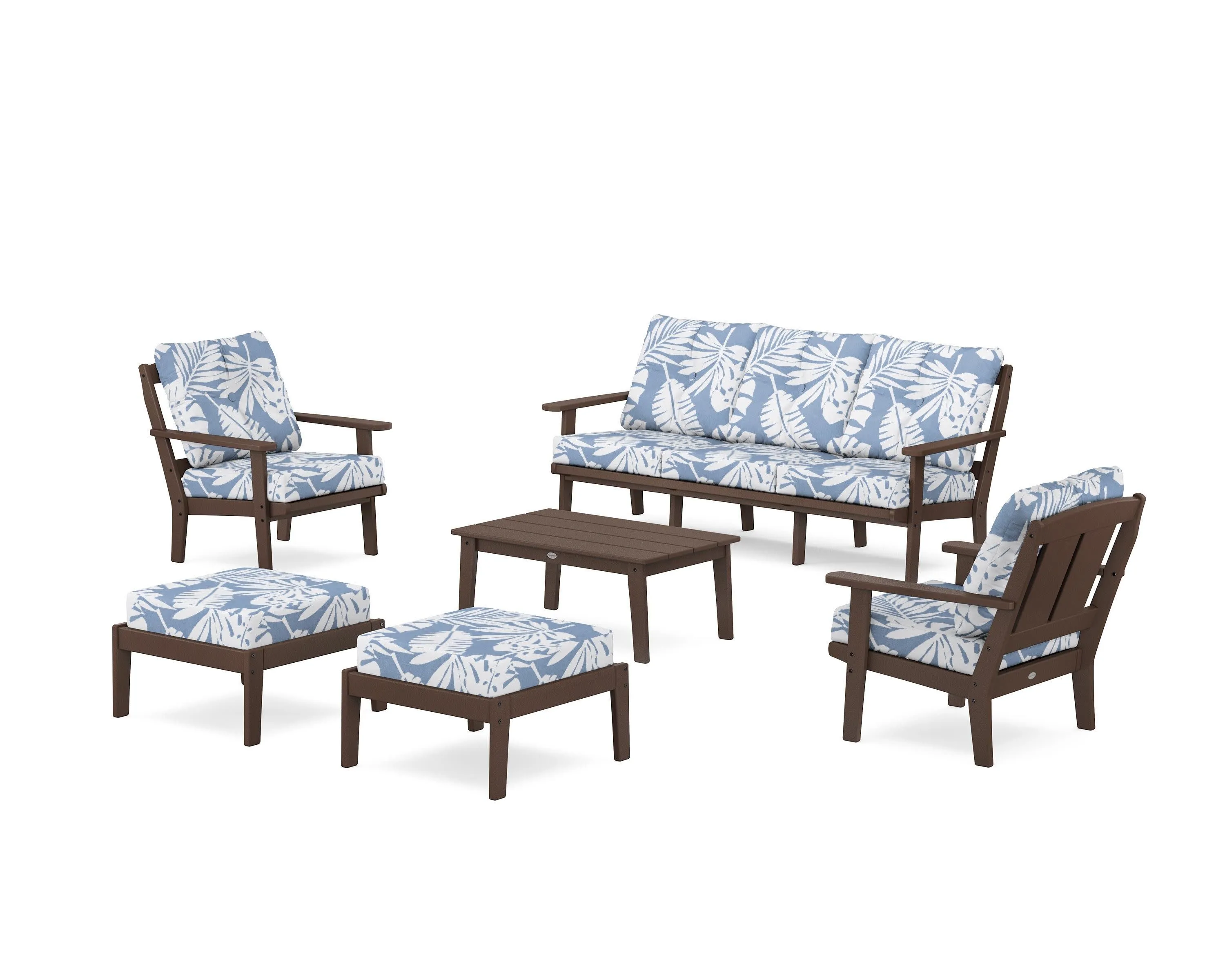 Mission 6-Piece Lounge Sofa Set
