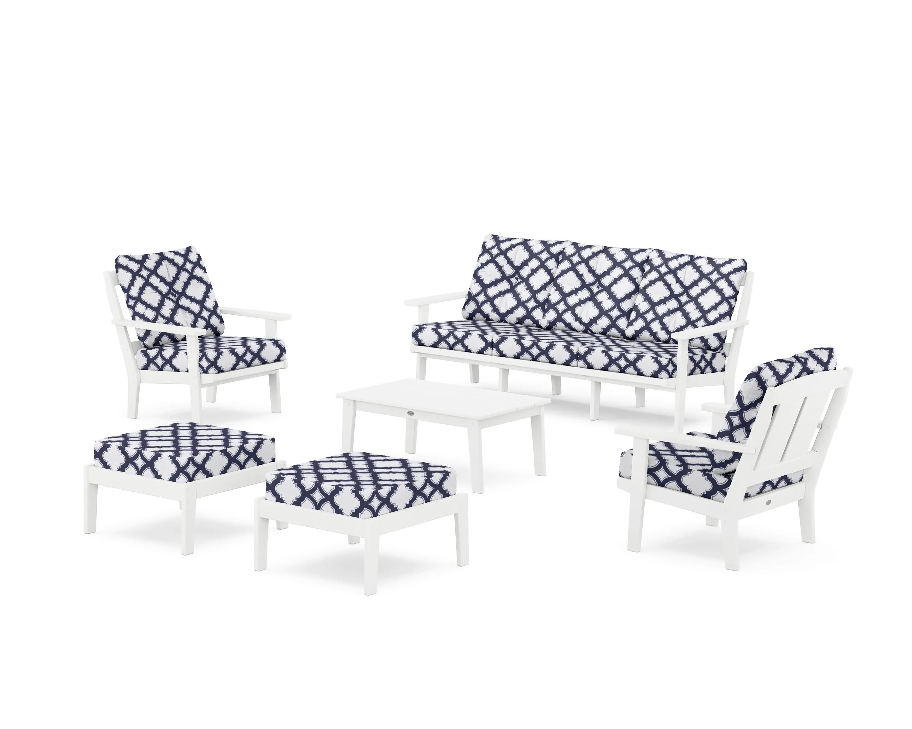 Mission 6-Piece Lounge Sofa Set