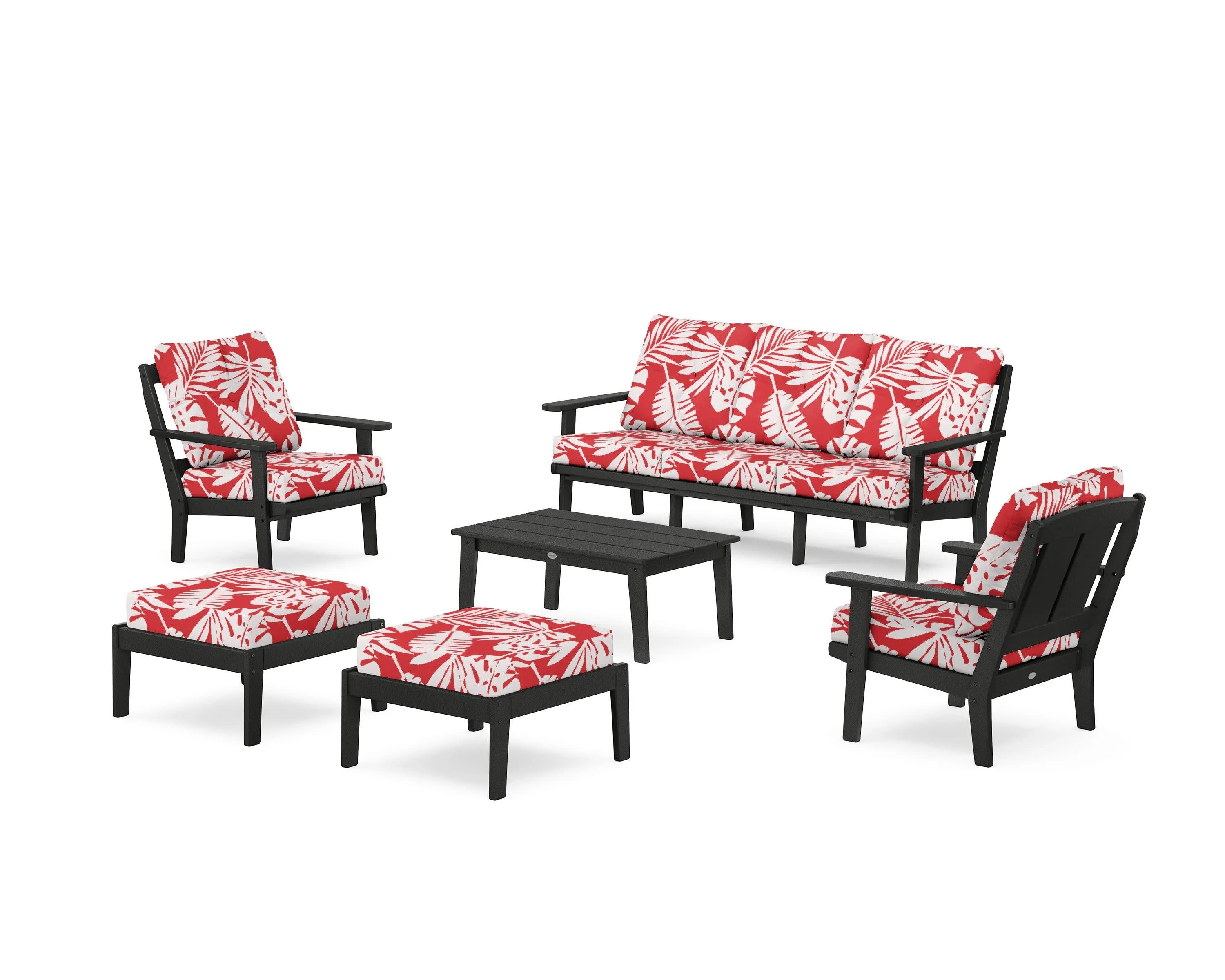 Mission 6-Piece Lounge Sofa Set