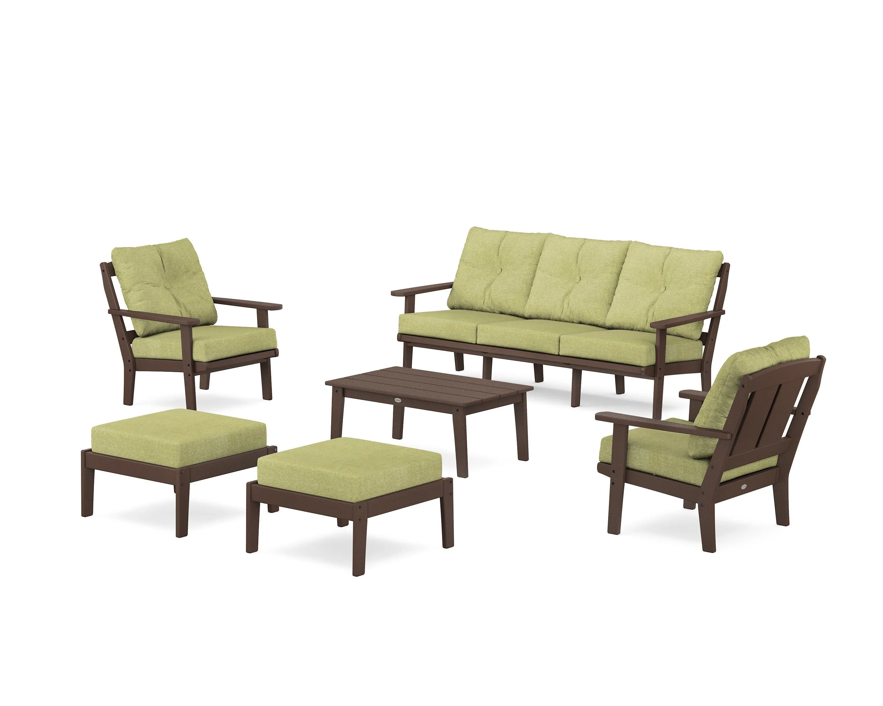 Mission 6-Piece Lounge Sofa Set