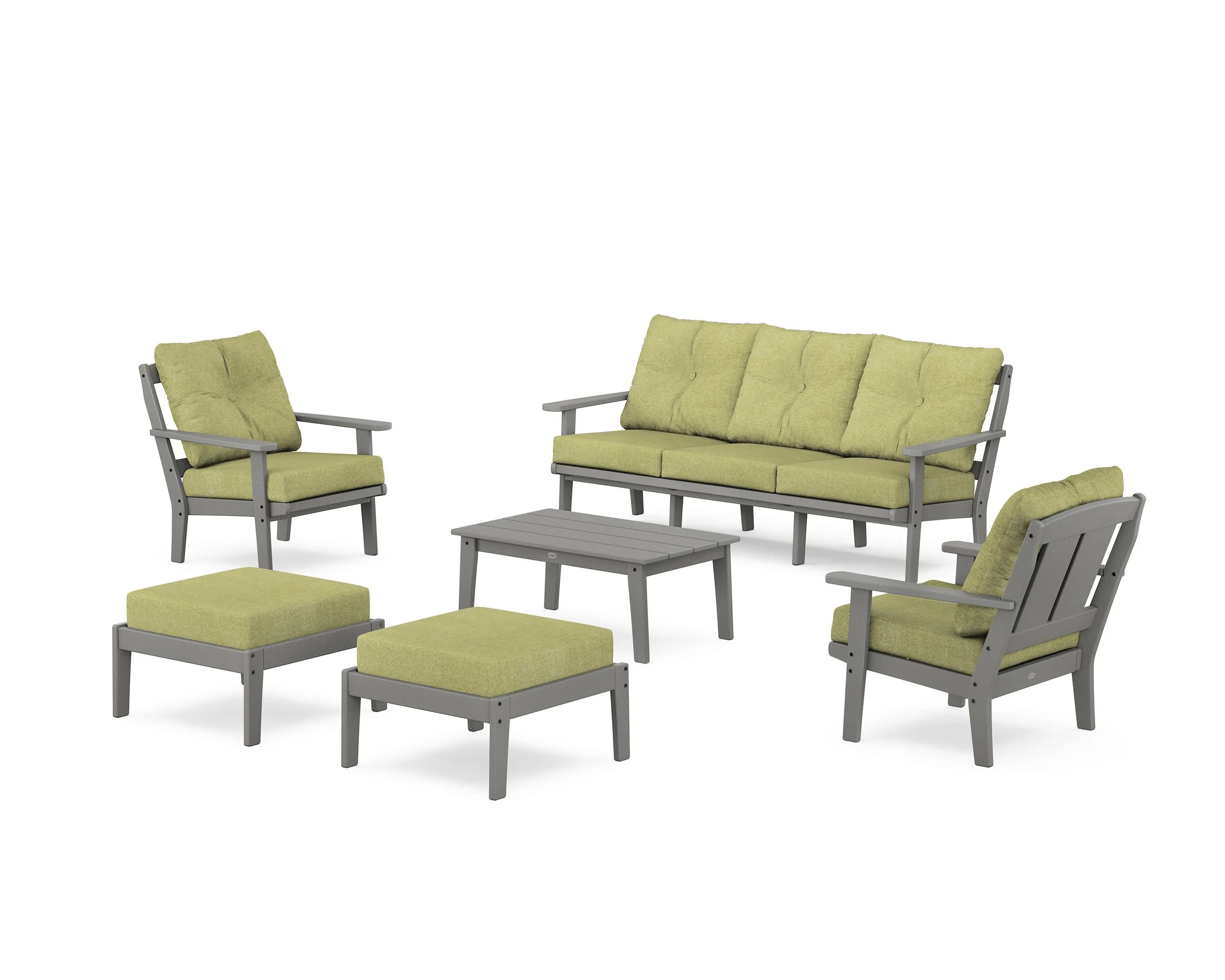 Mission 6-Piece Lounge Sofa Set