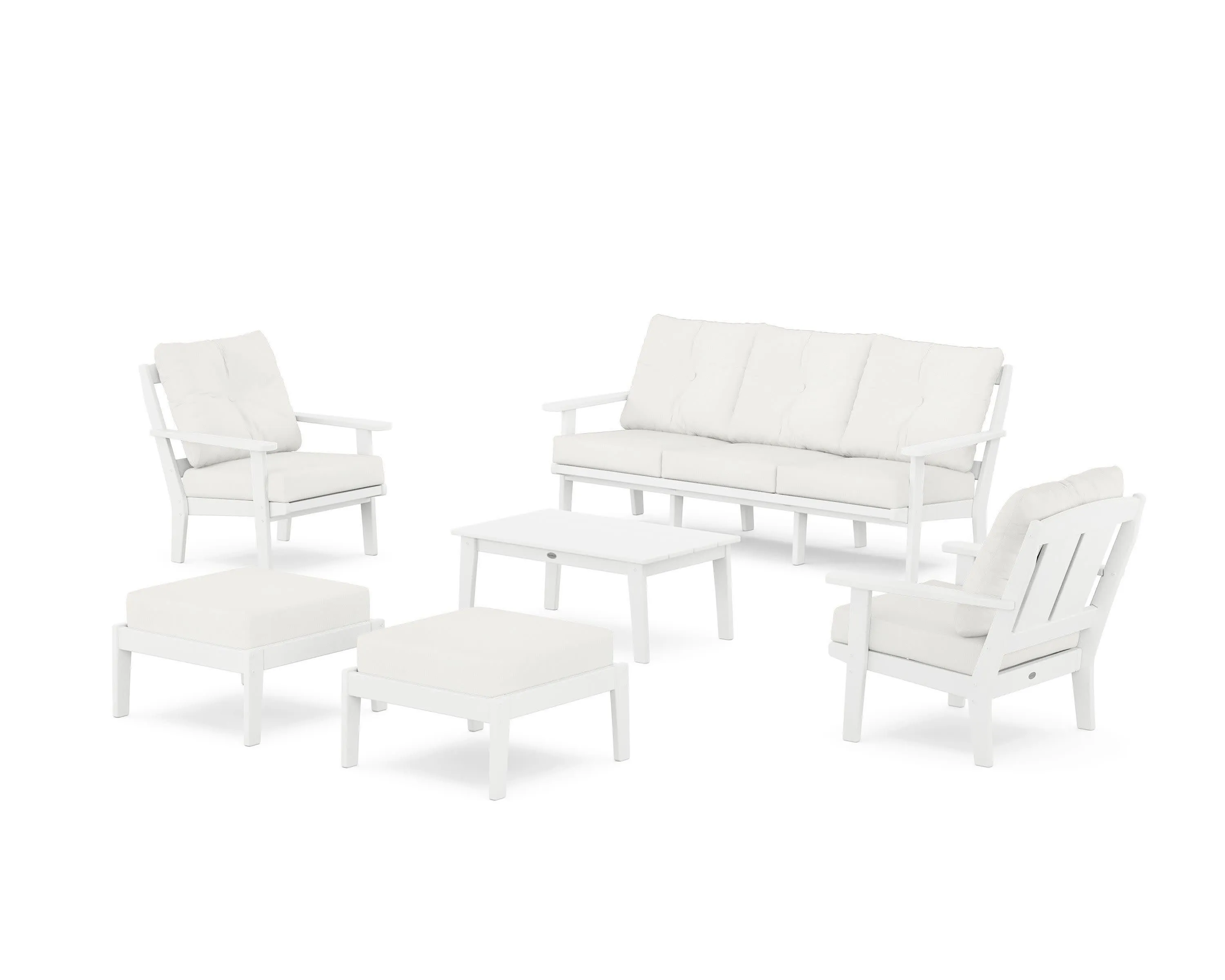 Mission 6-Piece Lounge Sofa Set