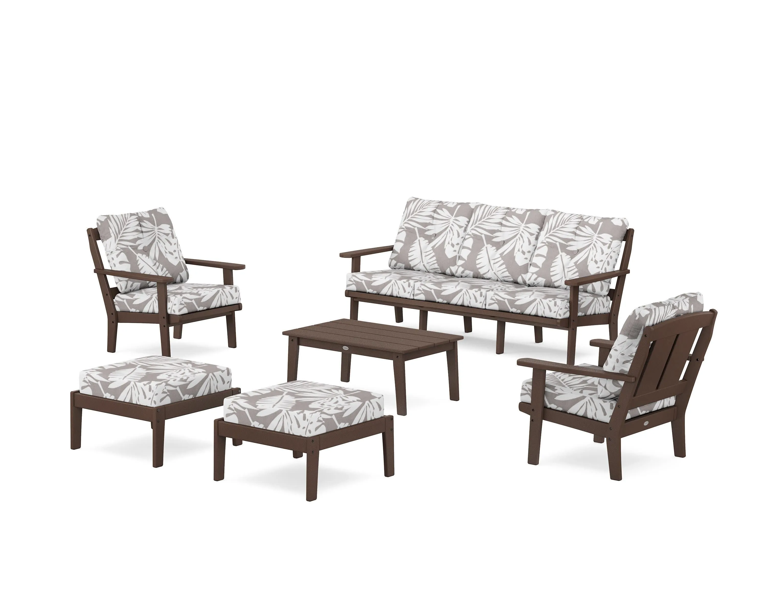 Mission 6-Piece Lounge Sofa Set