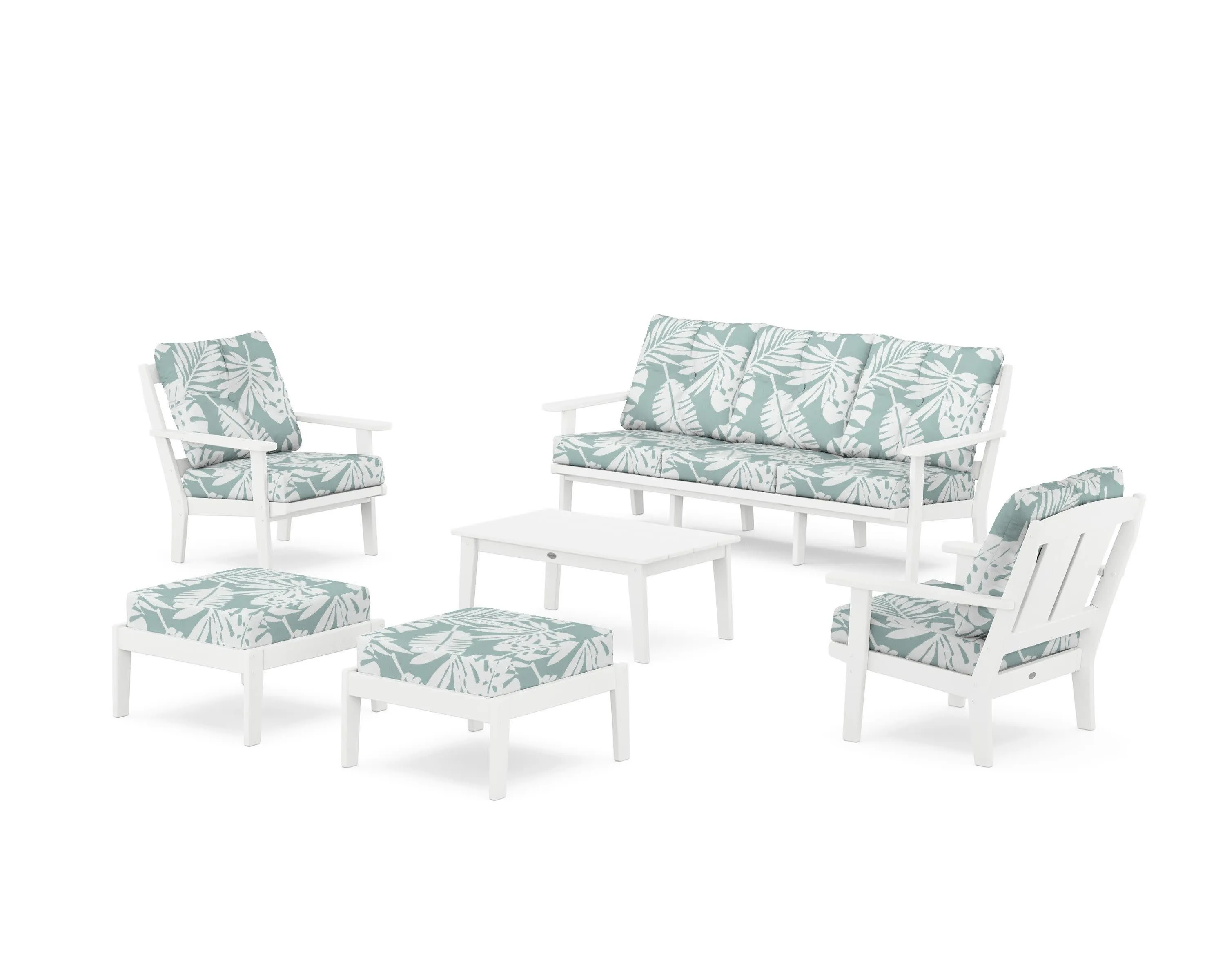 Mission 6-Piece Lounge Sofa Set