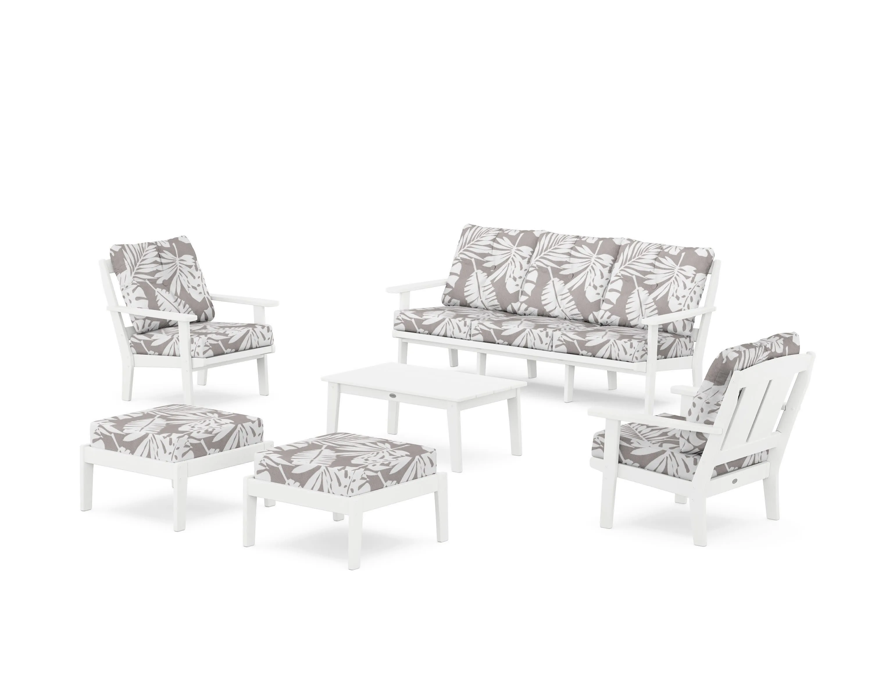 Mission 6-Piece Lounge Sofa Set