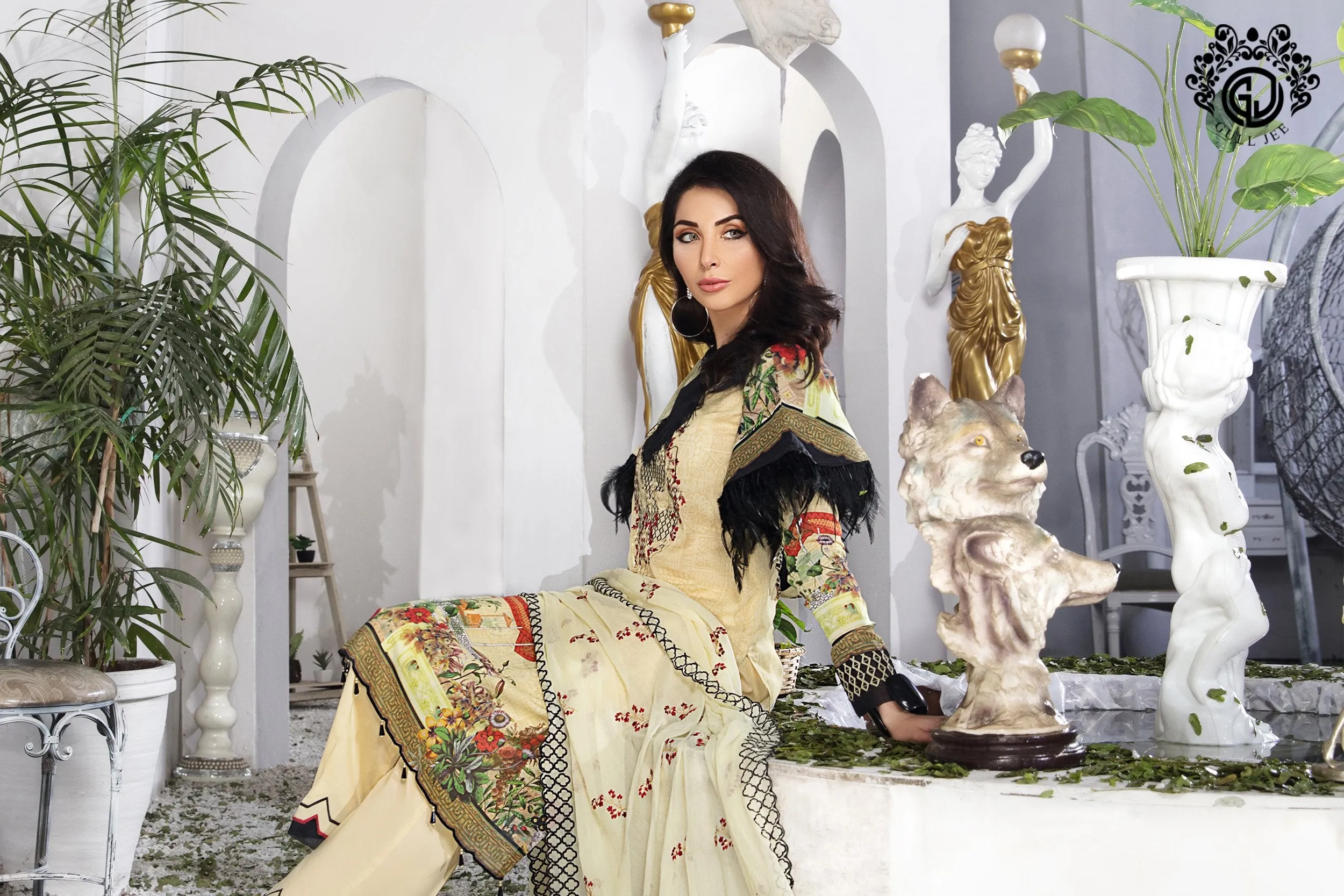 Morja Digital Swiss Embroidered Collection – Cover tuscan