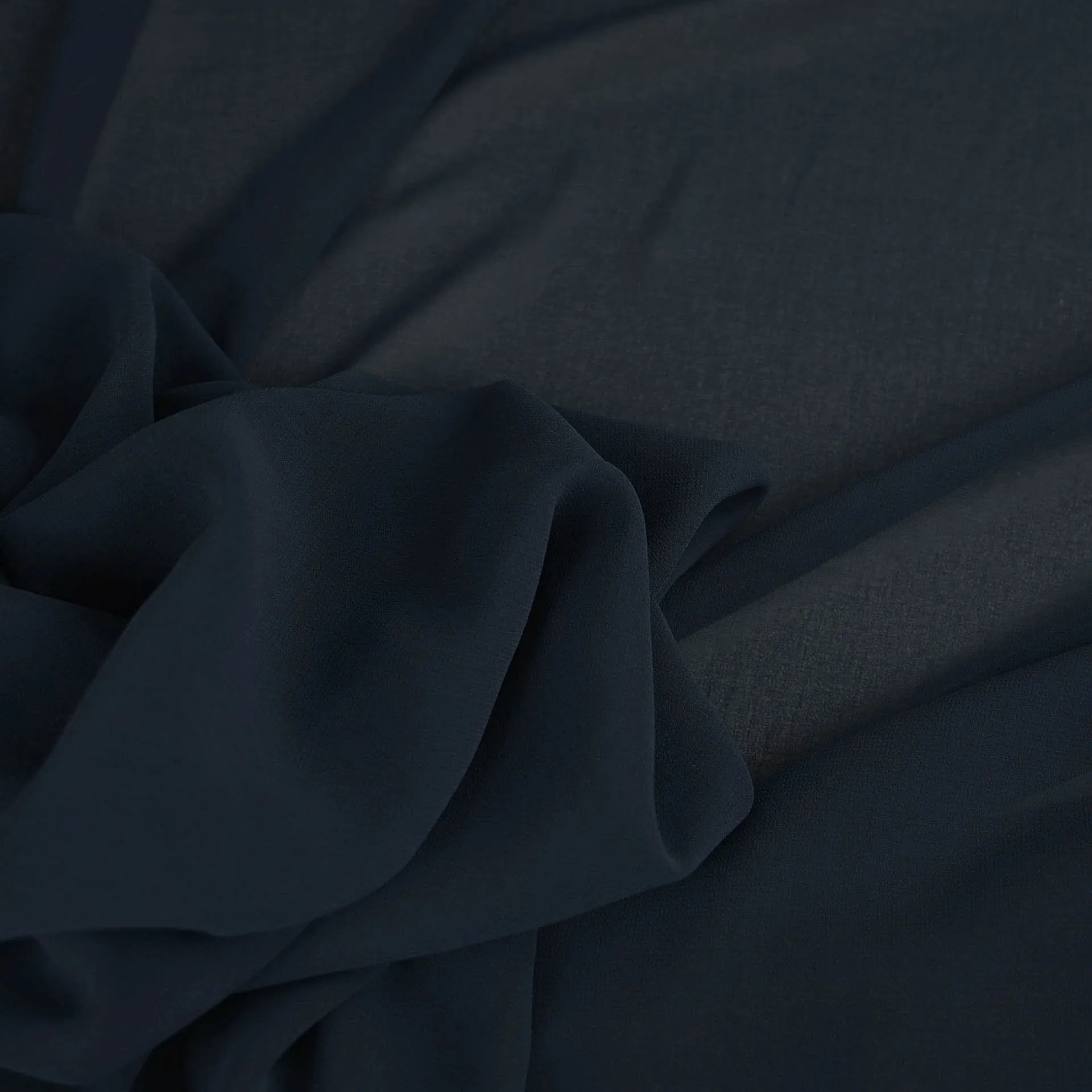 Navy Chiffon 4673